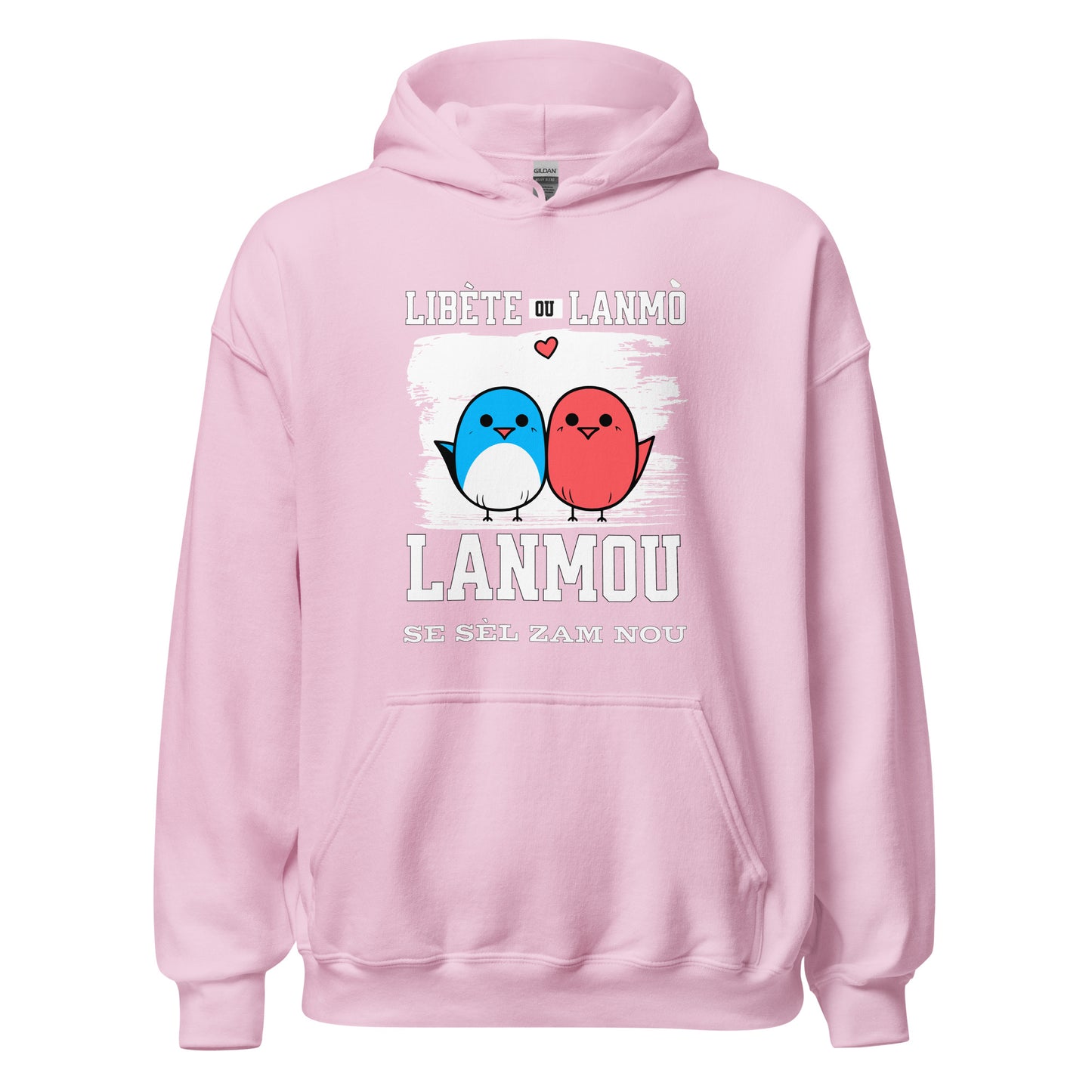 Libète ou lanmo Unisex Hoodie