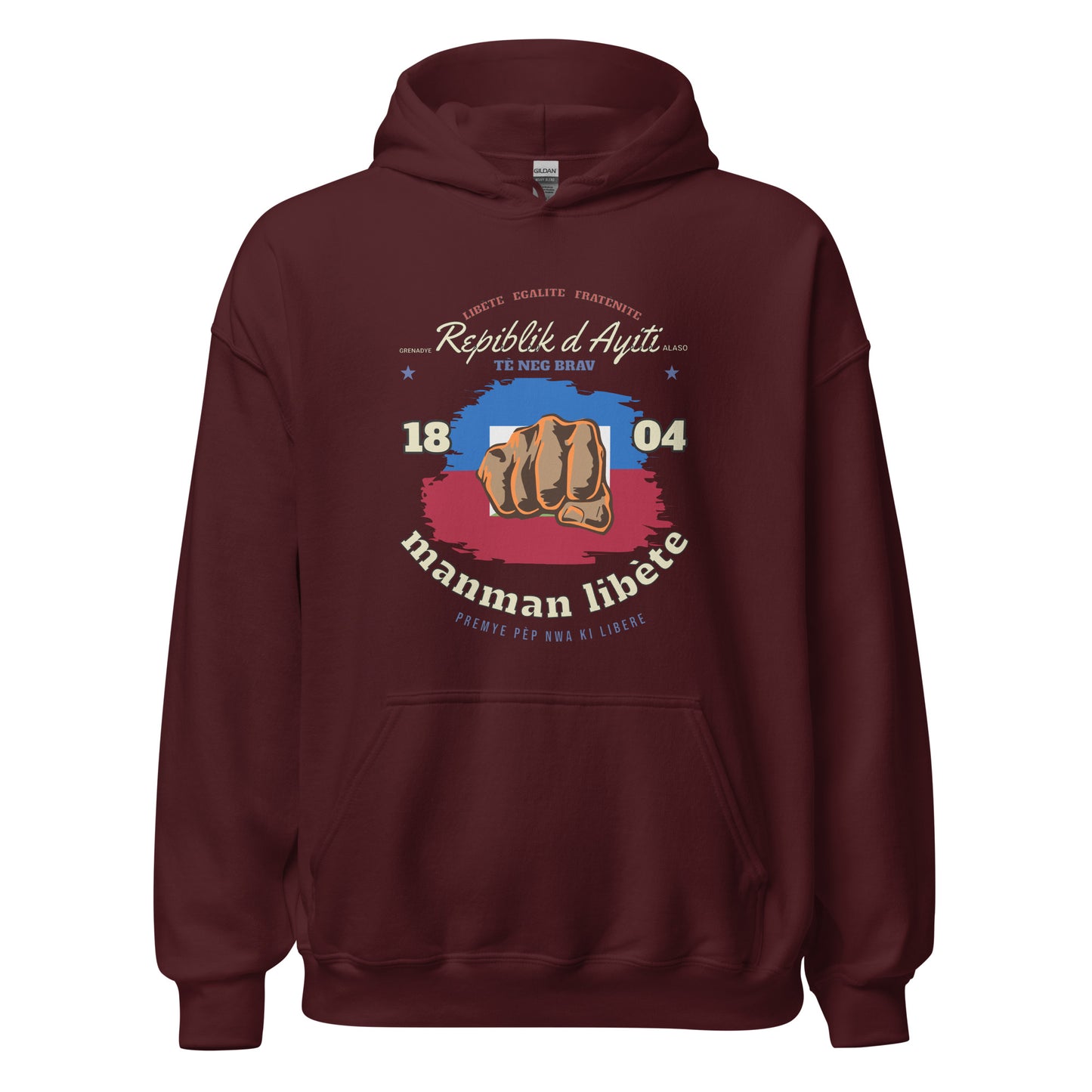 Repiblik d Ayiti Unisex Hoodie