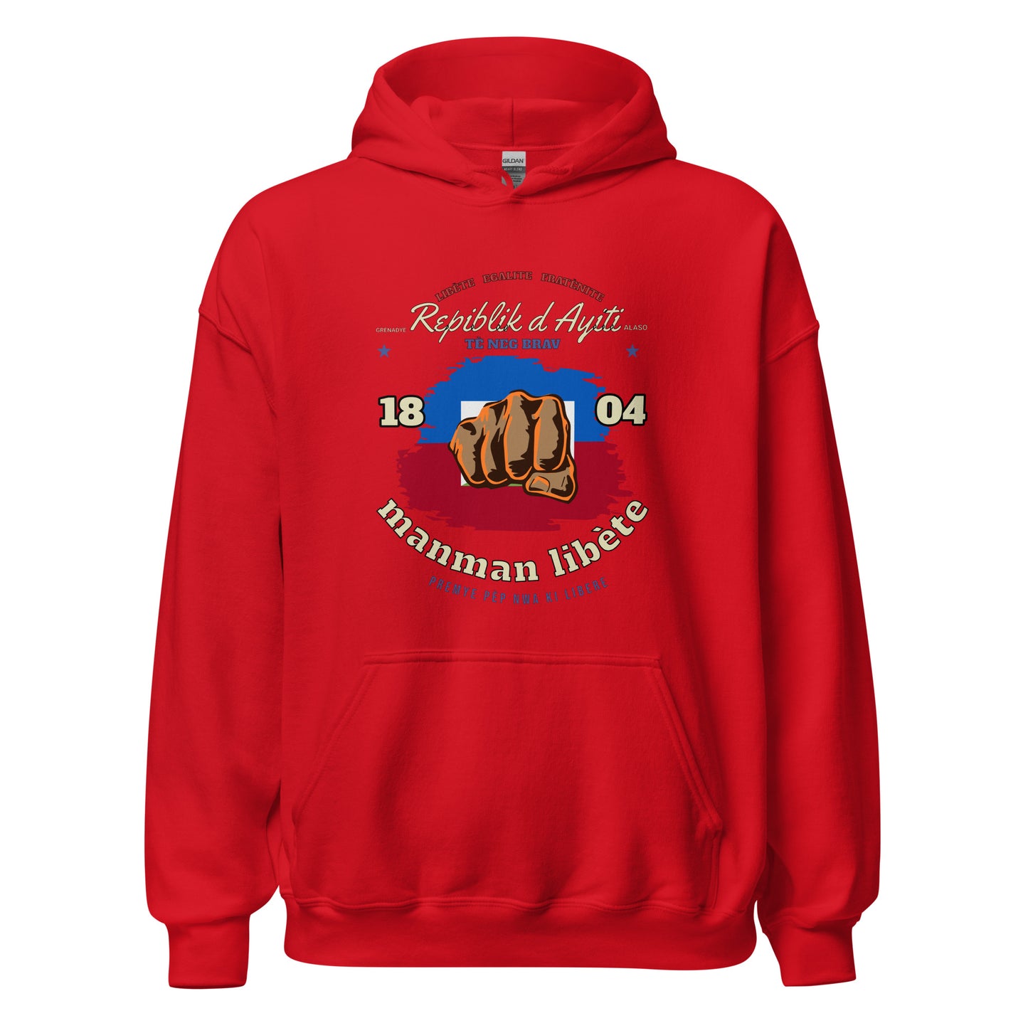 Repiblik d Ayiti Unisex Hoodie