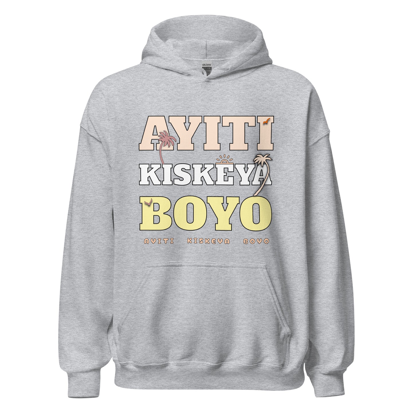 Ayiti Kiskeya Boyo Unisex Hoodie