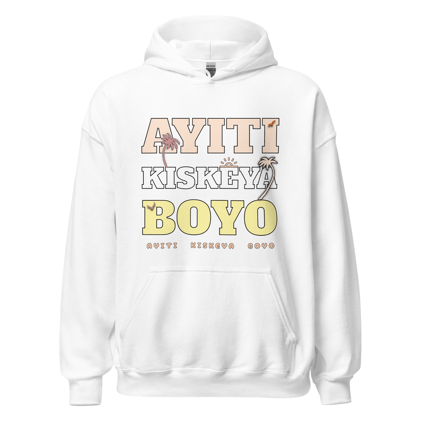 Ayiti Kiskeya Boyo Unisex Hoodie