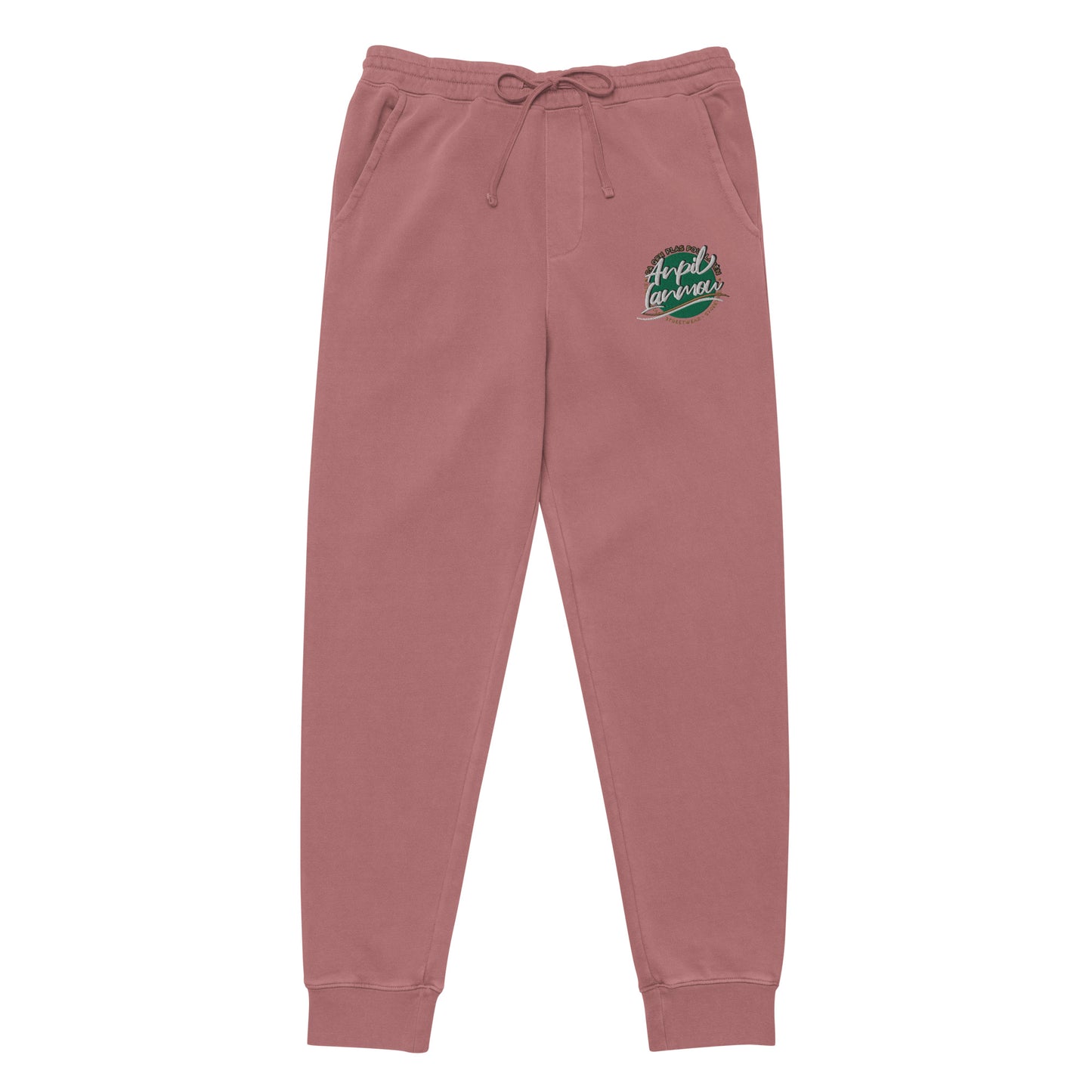 Anpil Lanmou Unisex pigment-dyed sweatpants