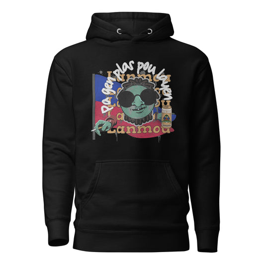 Sa  K Pa Fou A Fout Sou Unisex Hoodie