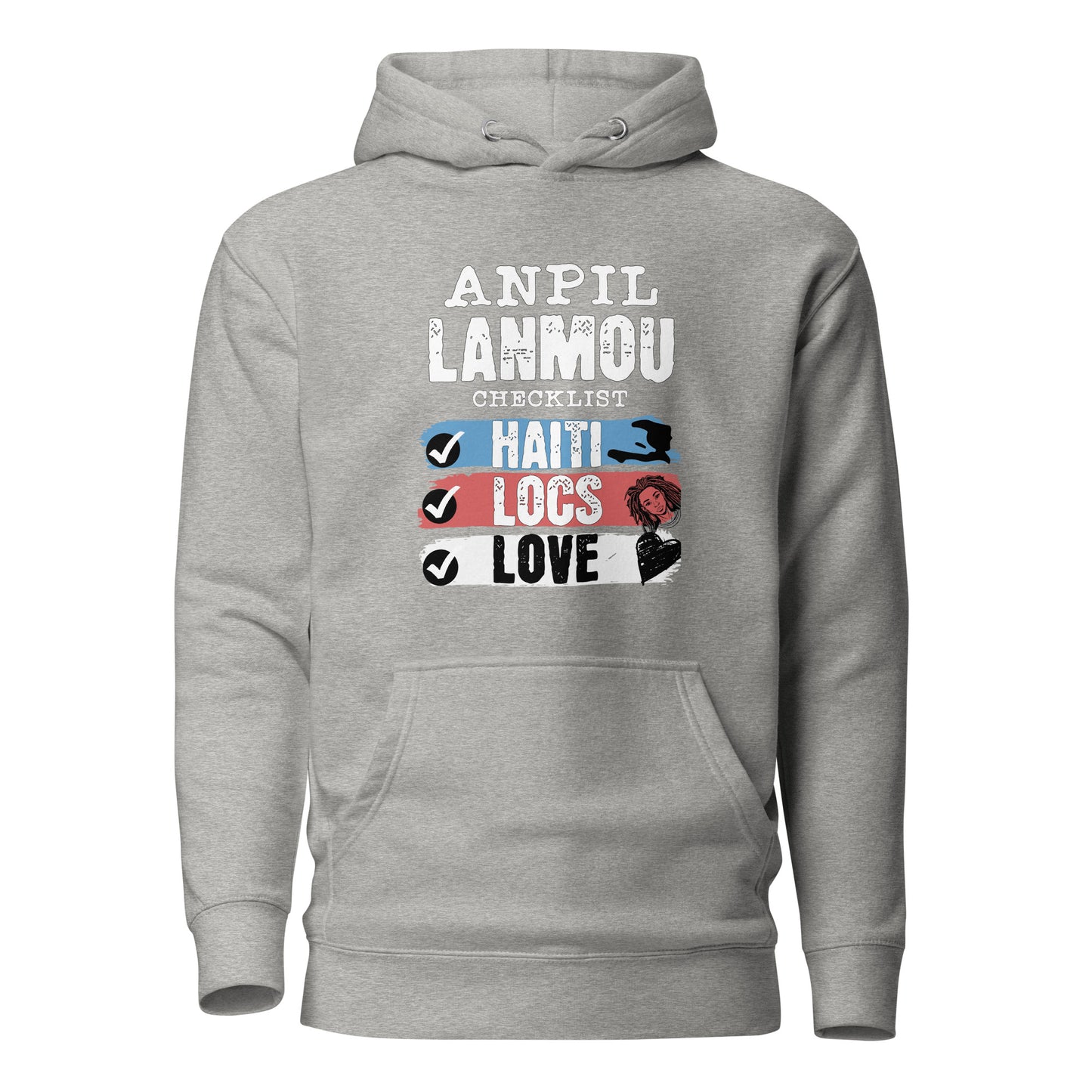 Anpil Lanmou Checklist _ Unisex Hoodie