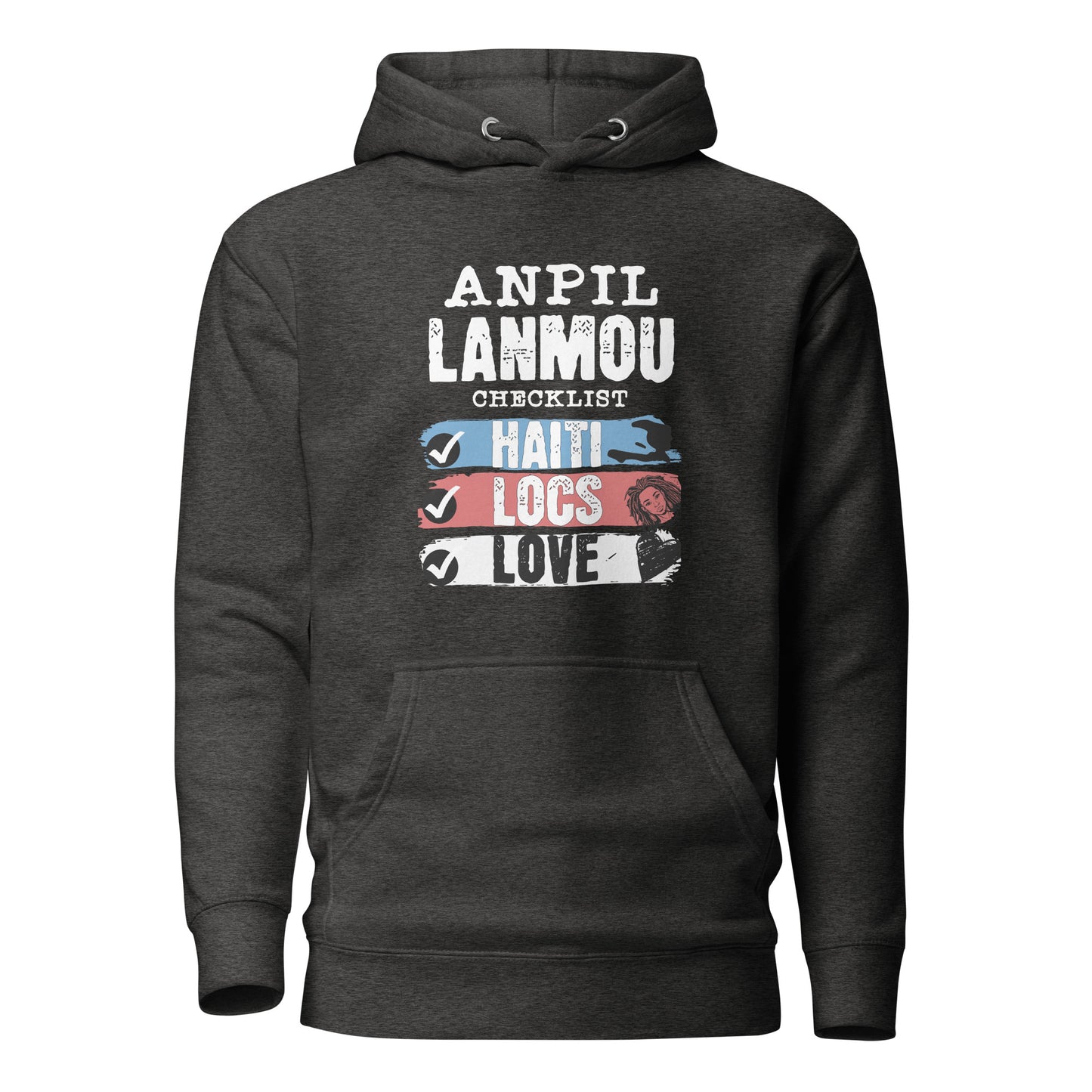 Anpil Lanmou Checklist _ Unisex Hoodie