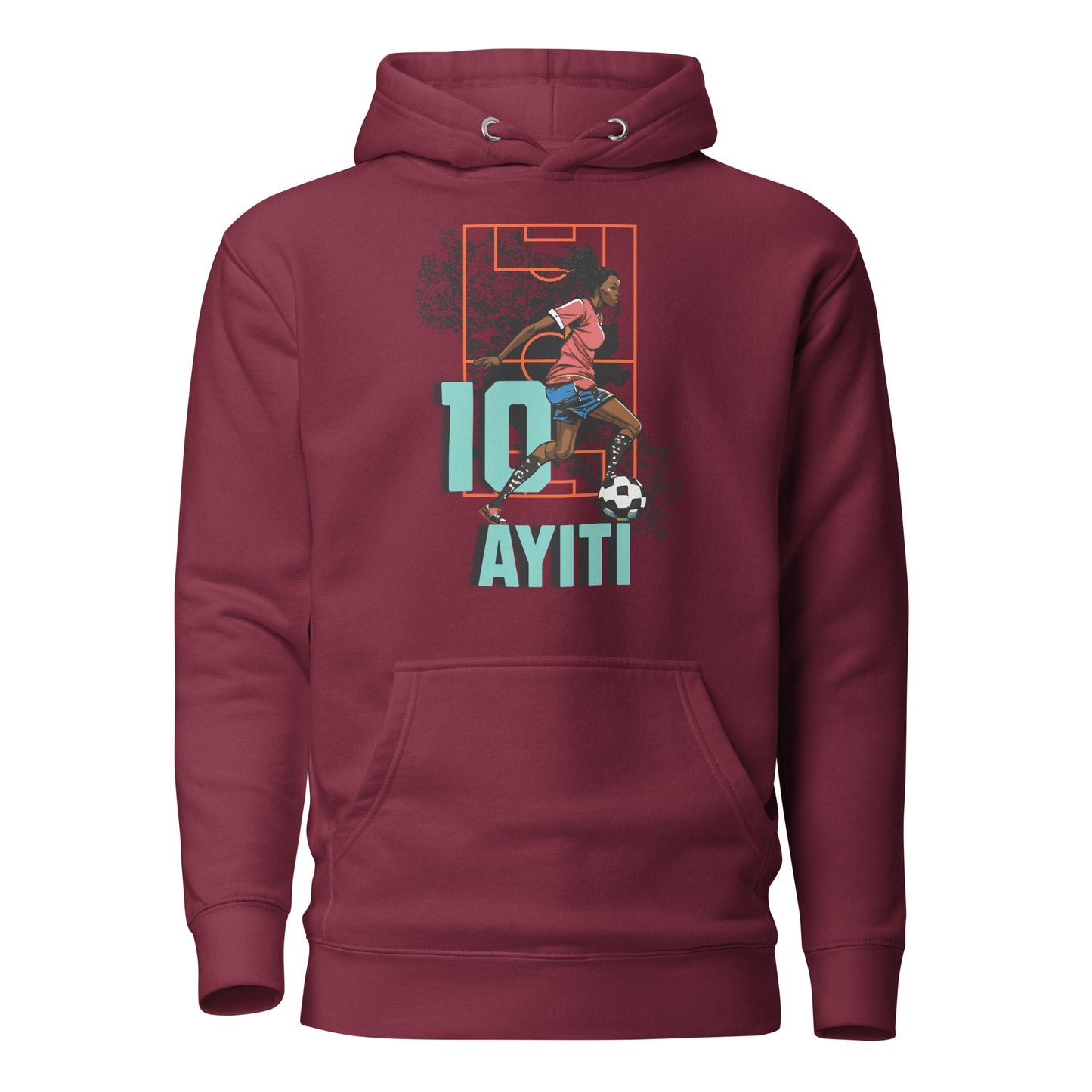 Toup pou yo Unisex Hoodie