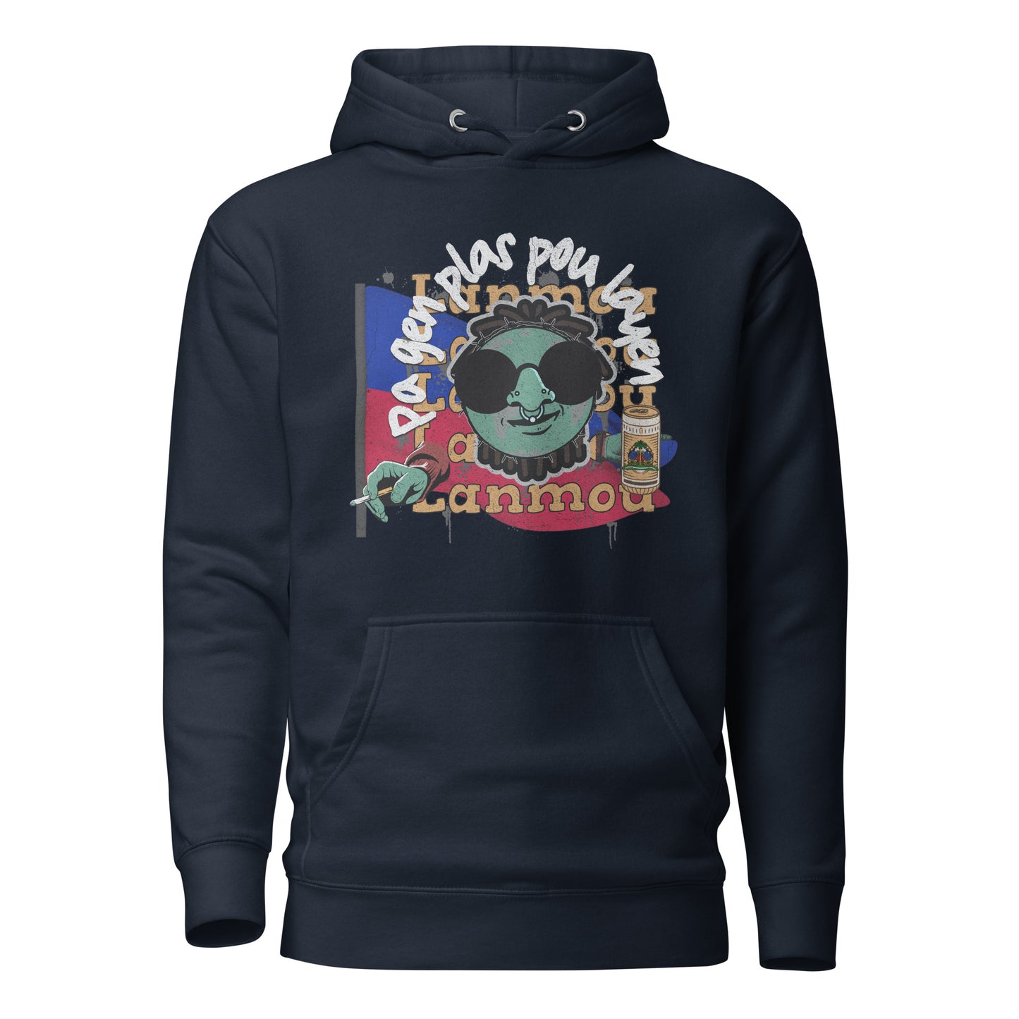 Sa  K Pa Fou A Fout Sou Unisex Hoodie