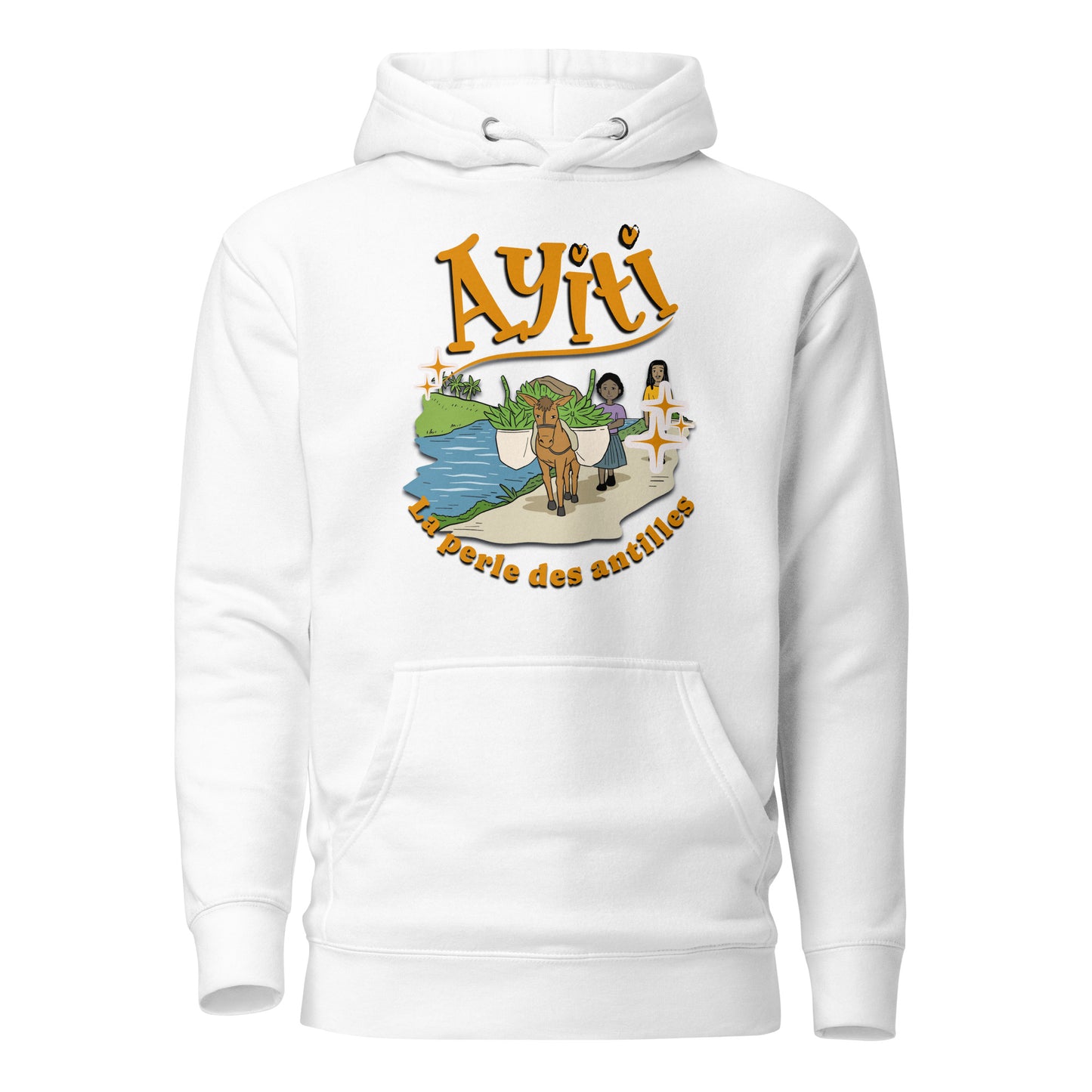 Ayiti Perle Des Antilles Unisex Hoodie