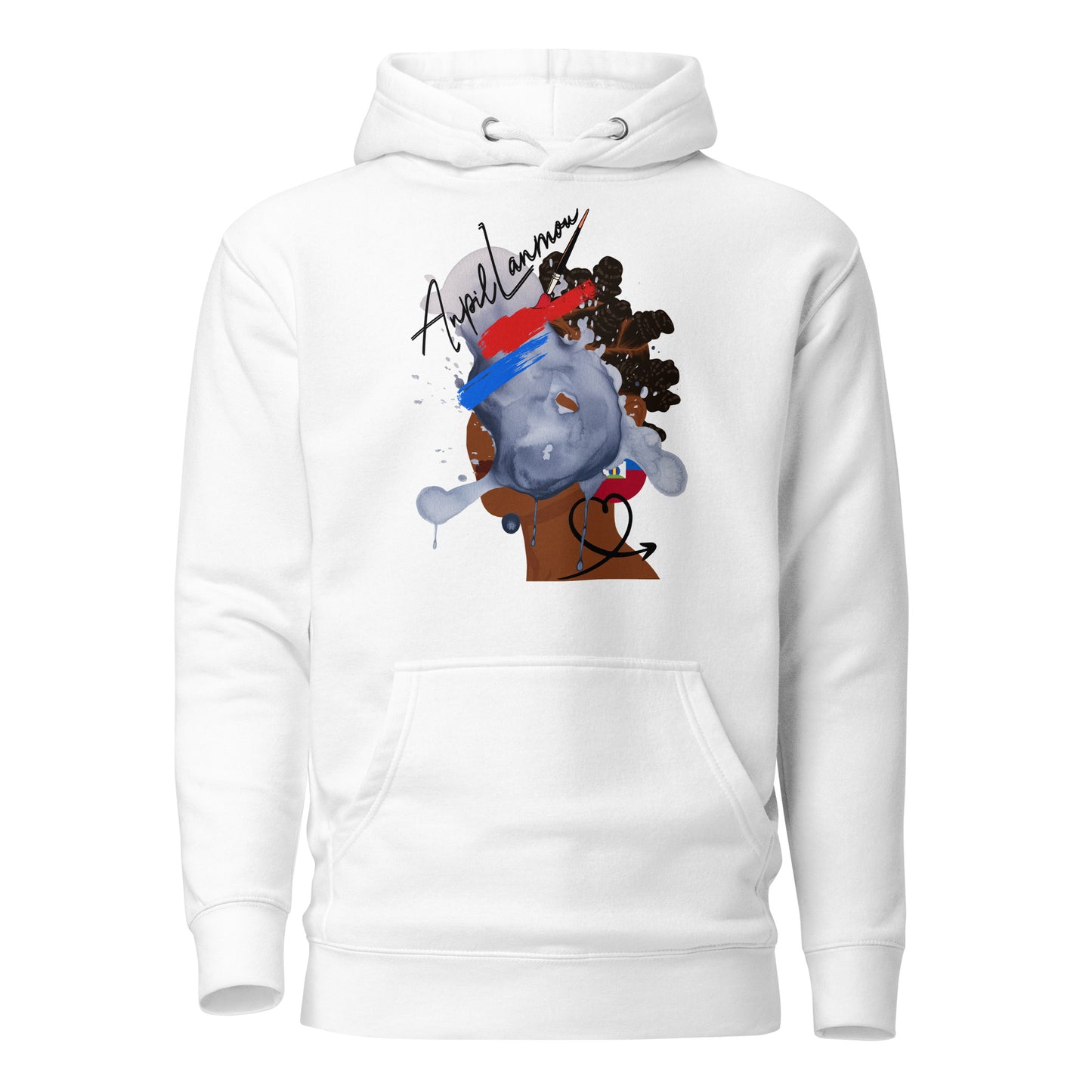 No Face Anpil Lanmou Unisex Hoodie