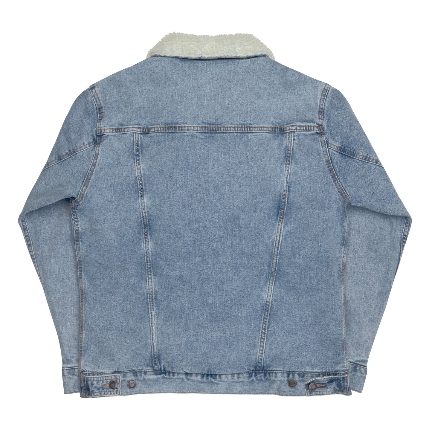 Anpil Lanmou Unisex denim sherpa jacket