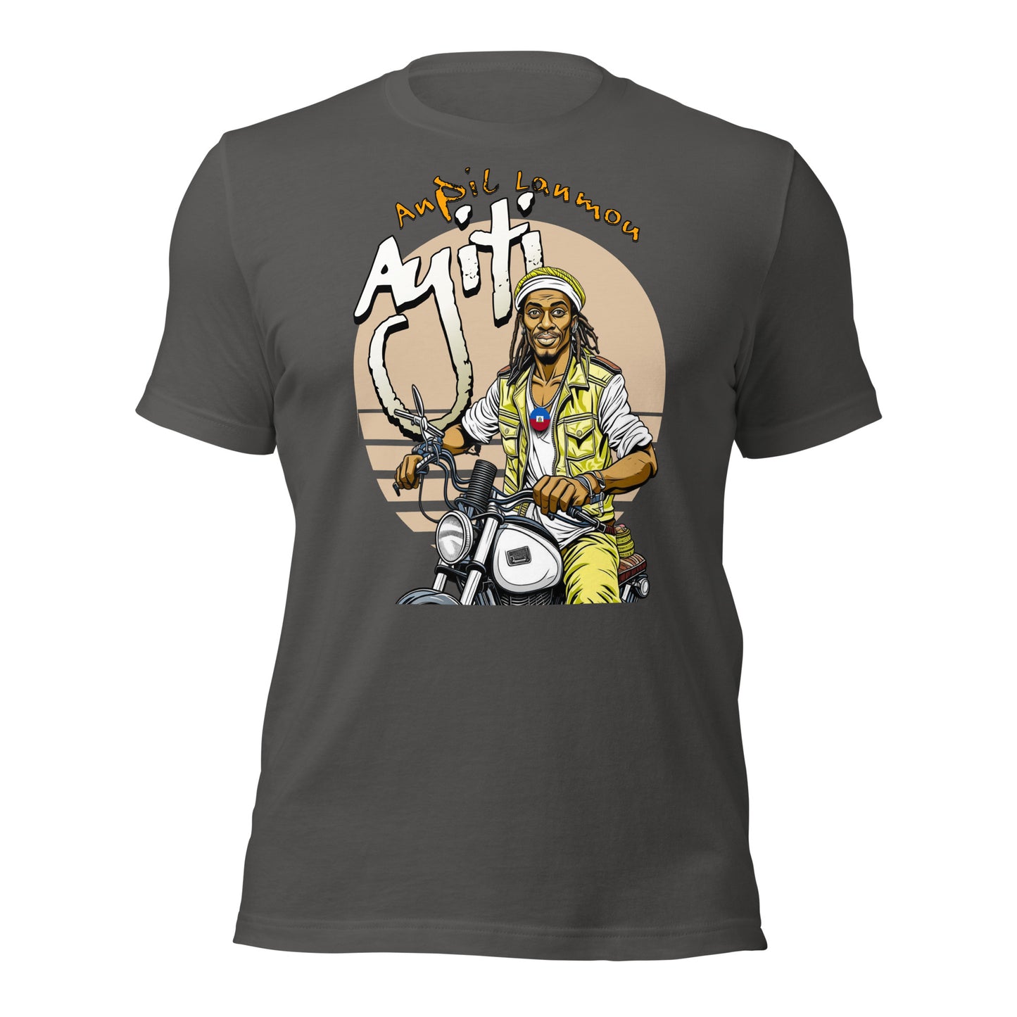 Ayiti Taksi Moto Unisex t-shirt