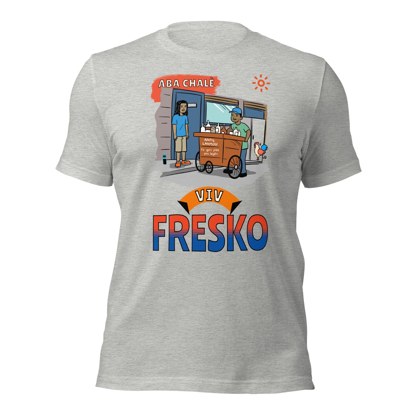 Haitian Fresko Unisex t-shirt