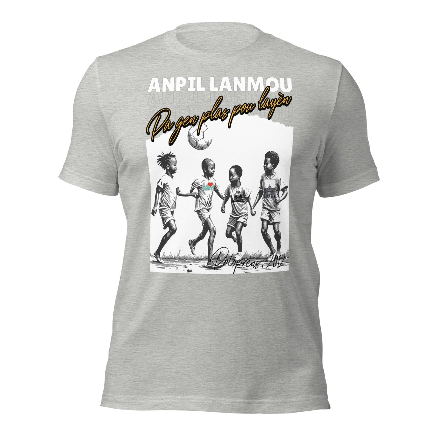 Potoprens 2012 Anpil Lanmou Unisex t-shirt