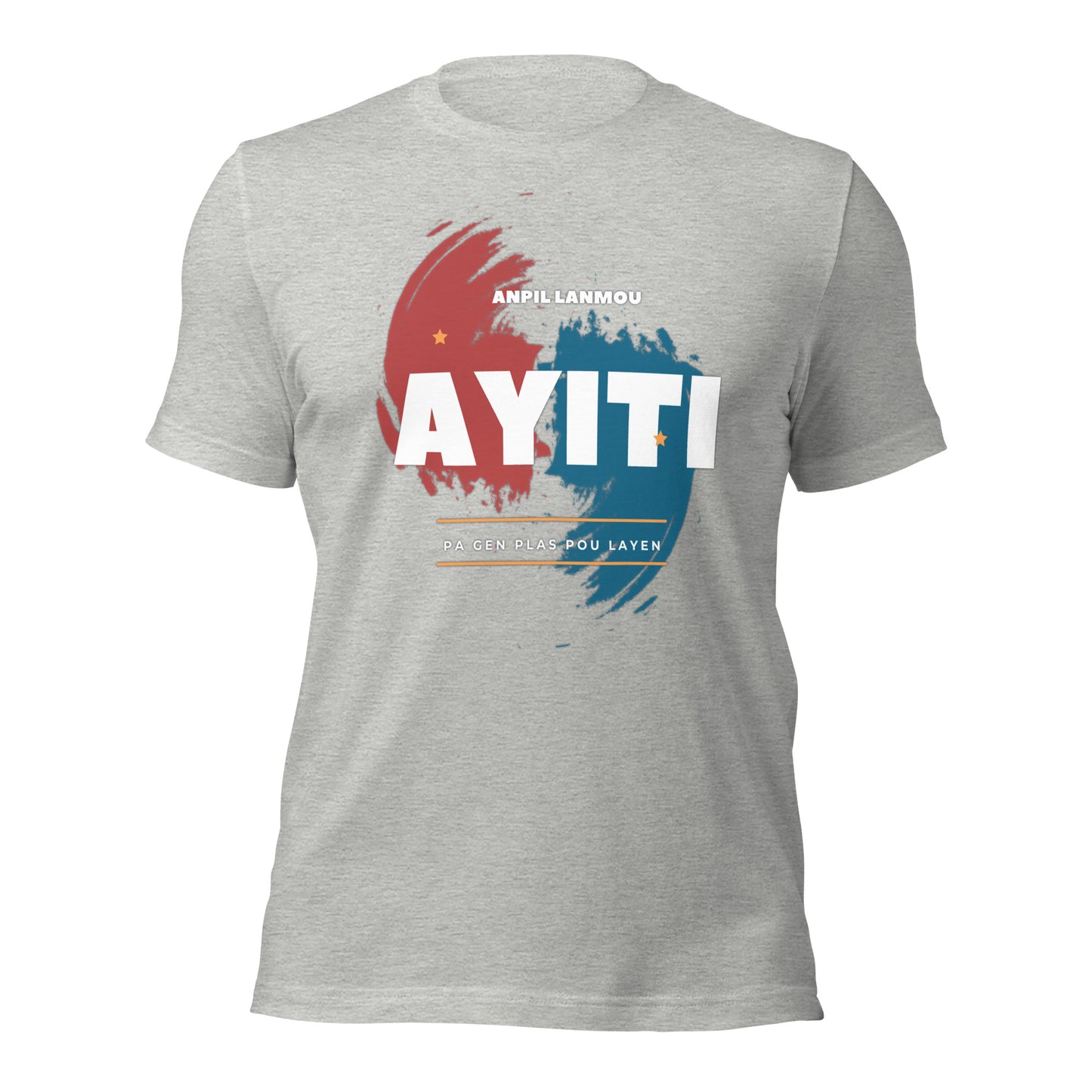 Ayiti Ble ak Wouj Unisex t-shirt