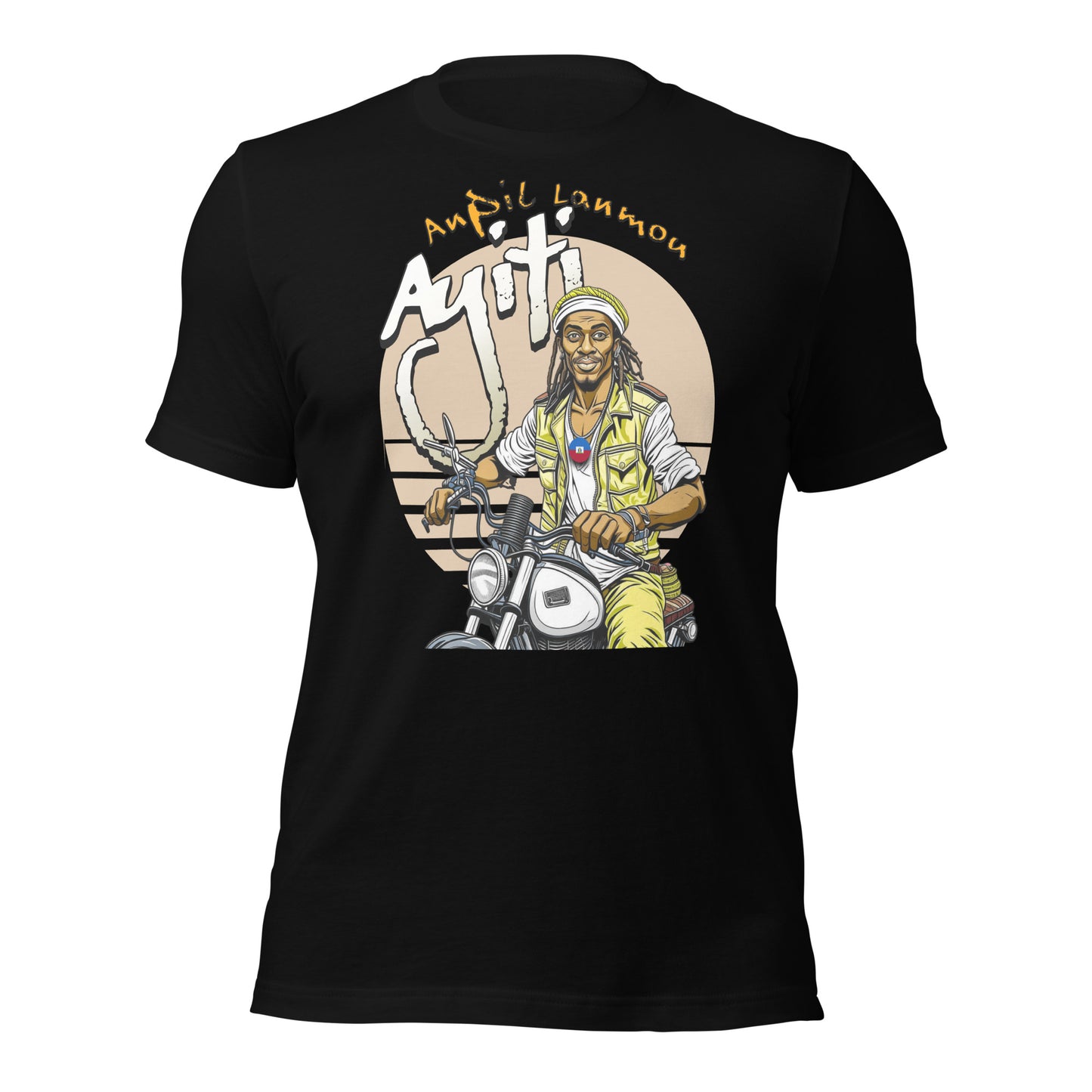 Ayiti Taksi Moto Unisex t-shirt