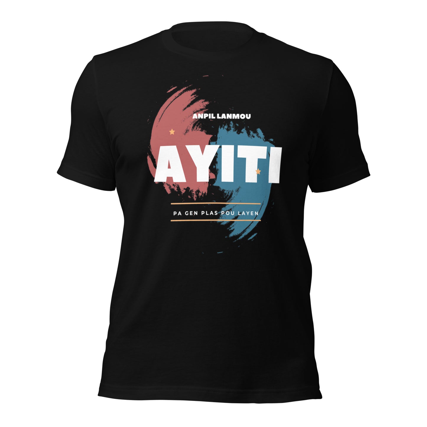 Ayiti Ble ak Wouj Unisex t-shirt