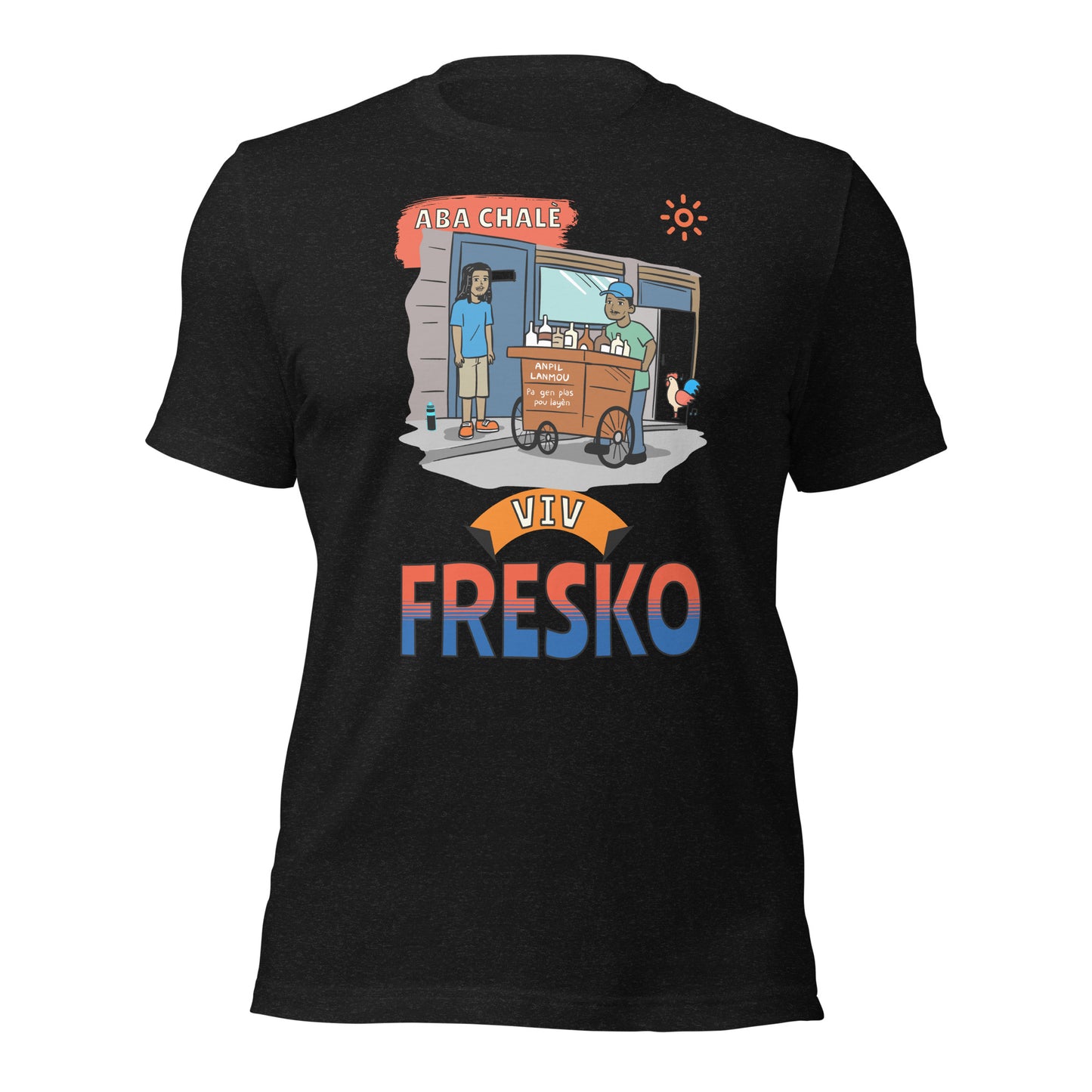 Haitian Fresko Unisex t-shirt