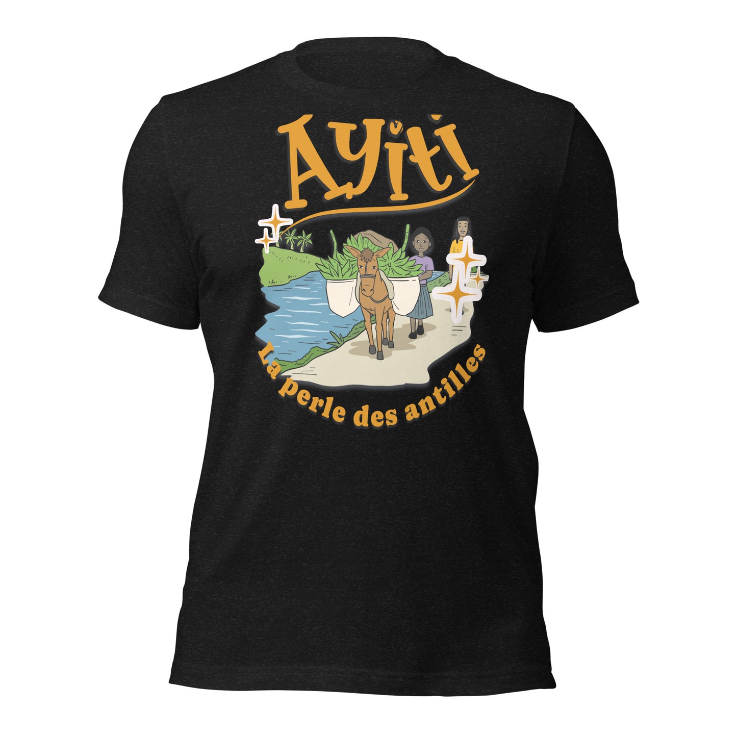 Ayiti Perle Des Antilles Unisex t-shirt