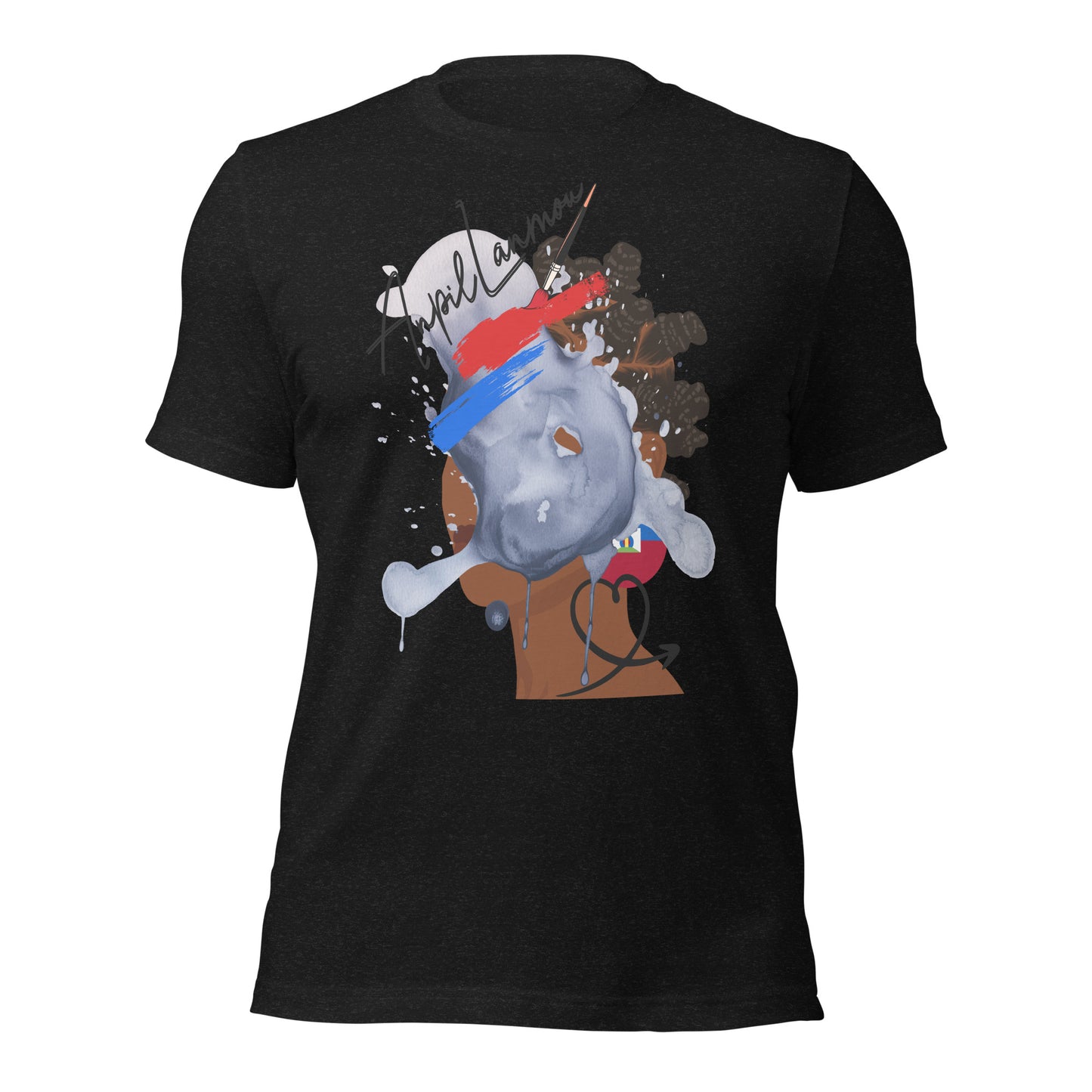 No Face Anpil Lanmou Unisex t-shirt