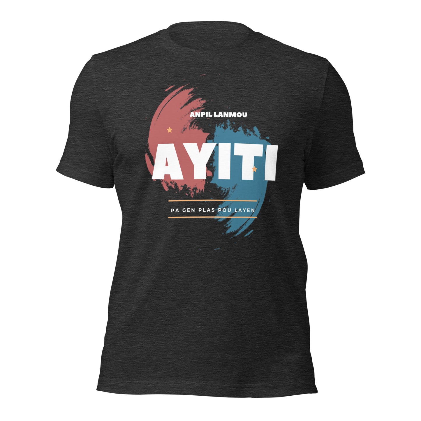 Ayiti Ble ak Wouj Unisex t-shirt