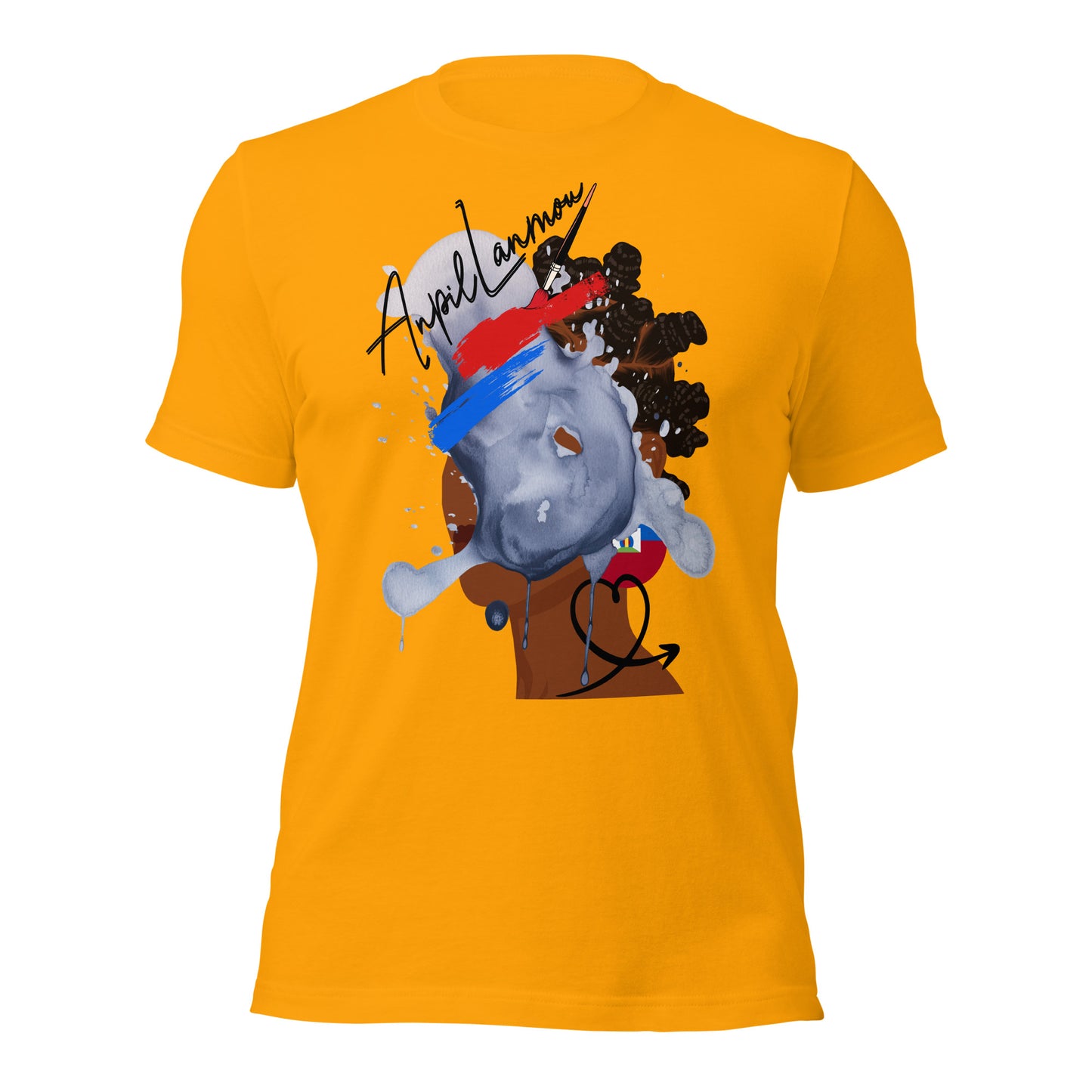 No Face Anpil Lanmou Unisex t-shirt