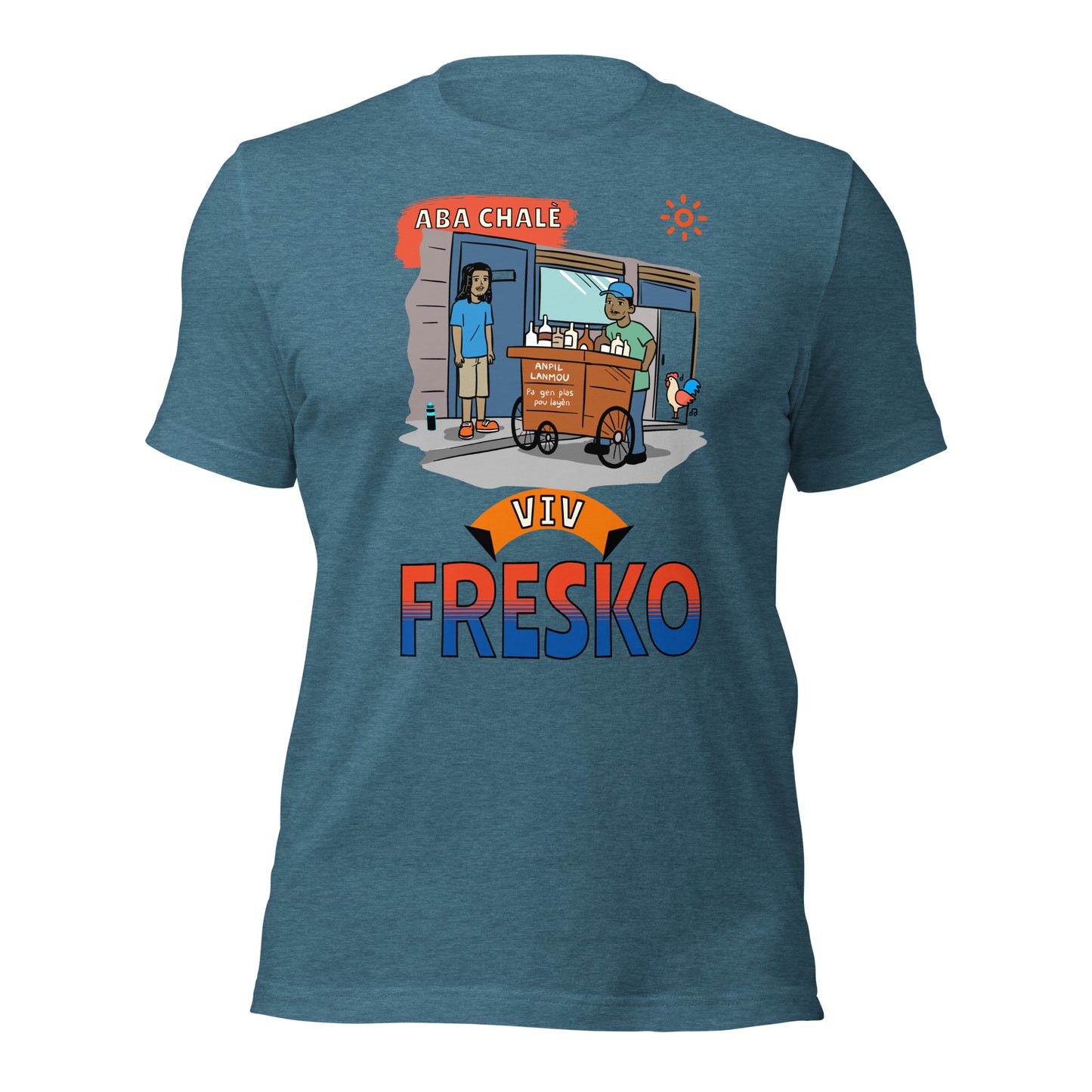 Haitian Fresko Unisex t-shirt