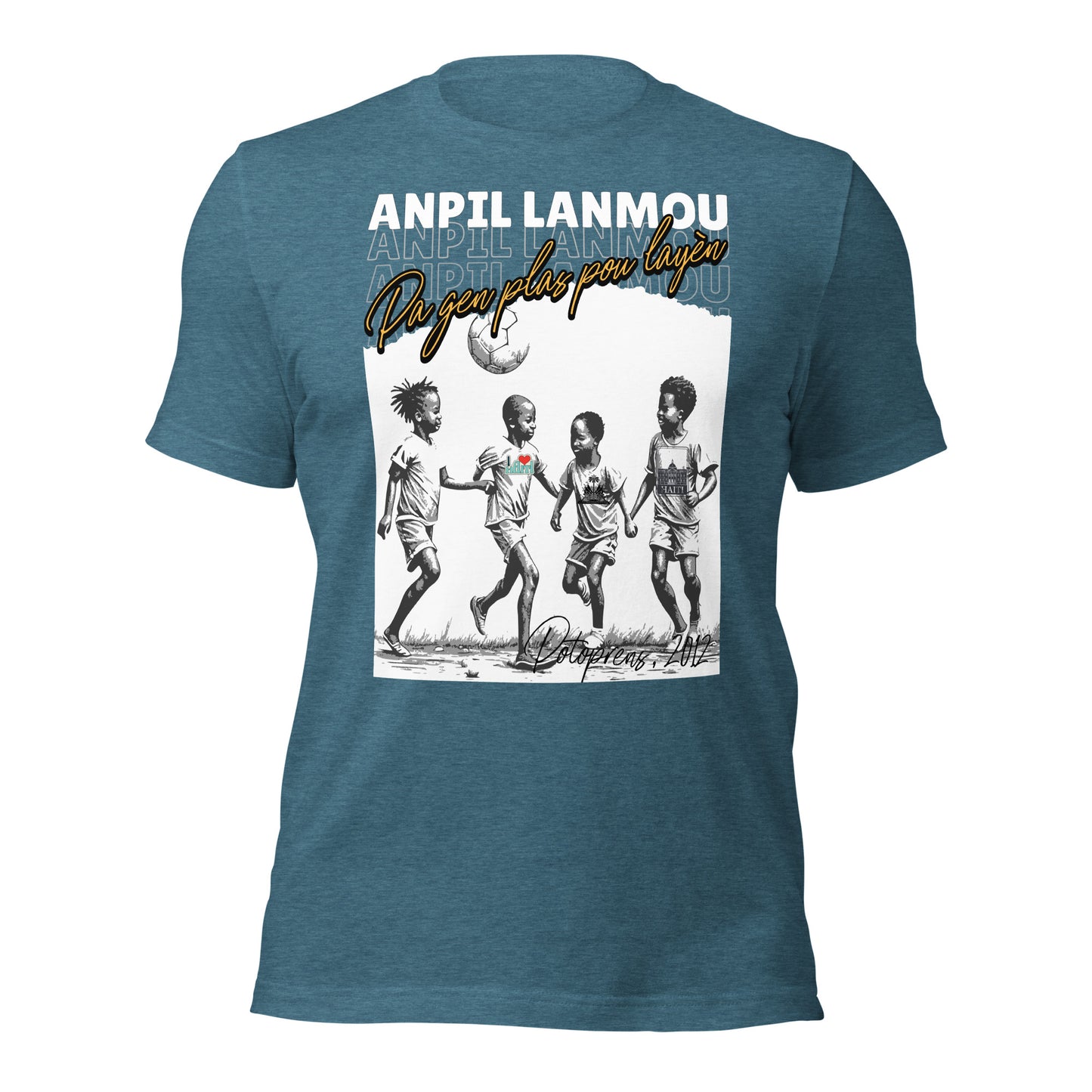 Potoprens 2012 Anpil Lanmou Unisex t-shirt