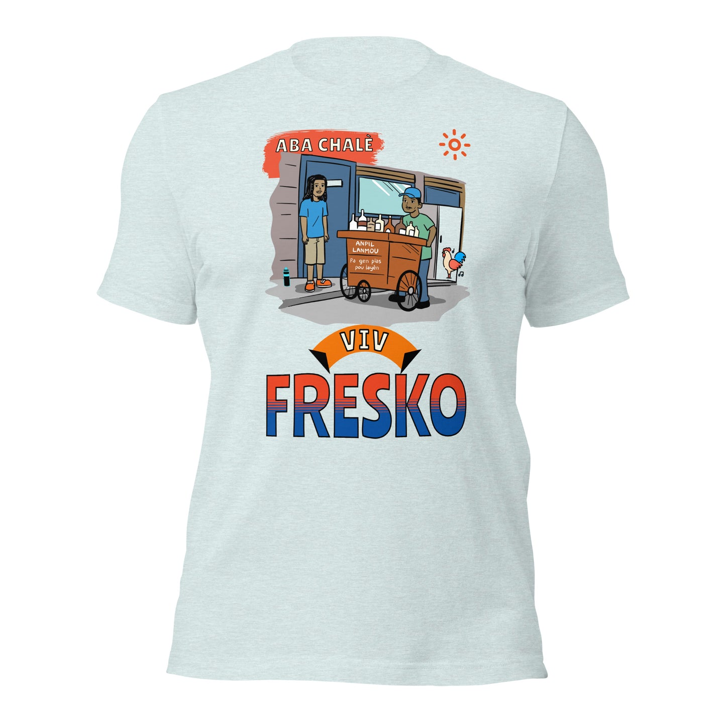 Haitian Fresko Unisex t-shirt