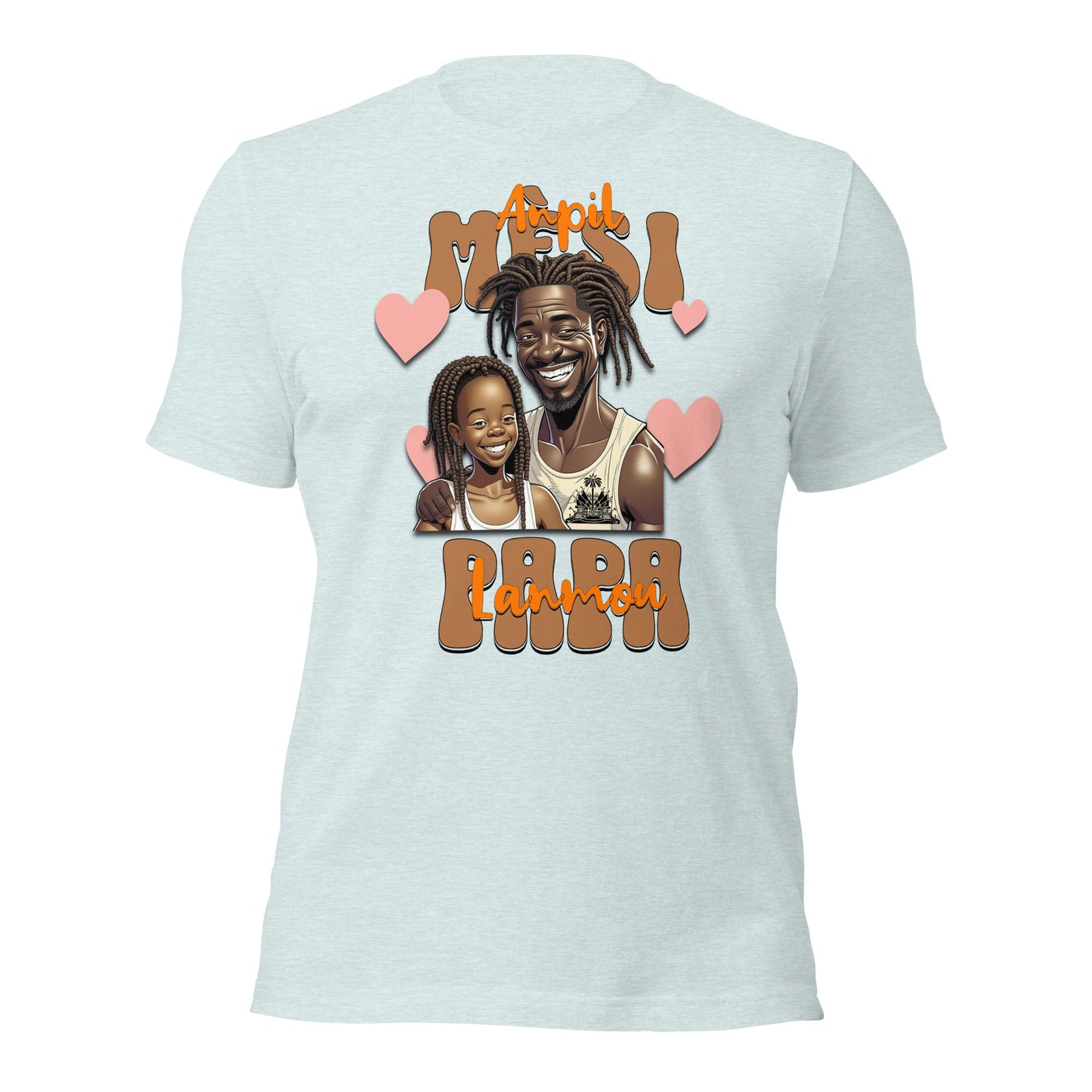 Haitian Dad Anpil Lanmou Unisex t-shirt