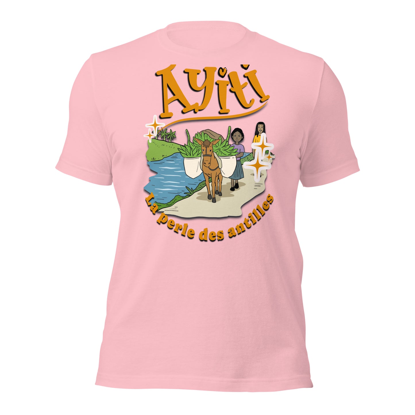 Ayiti Perle Des Antilles Unisex t-shirt