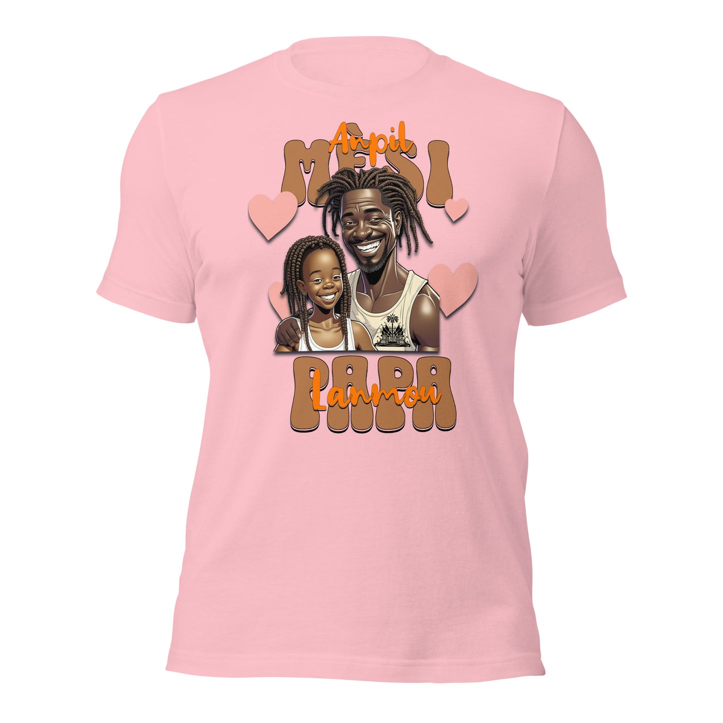 Haitian Dad Anpil Lanmou Unisex t-shirt