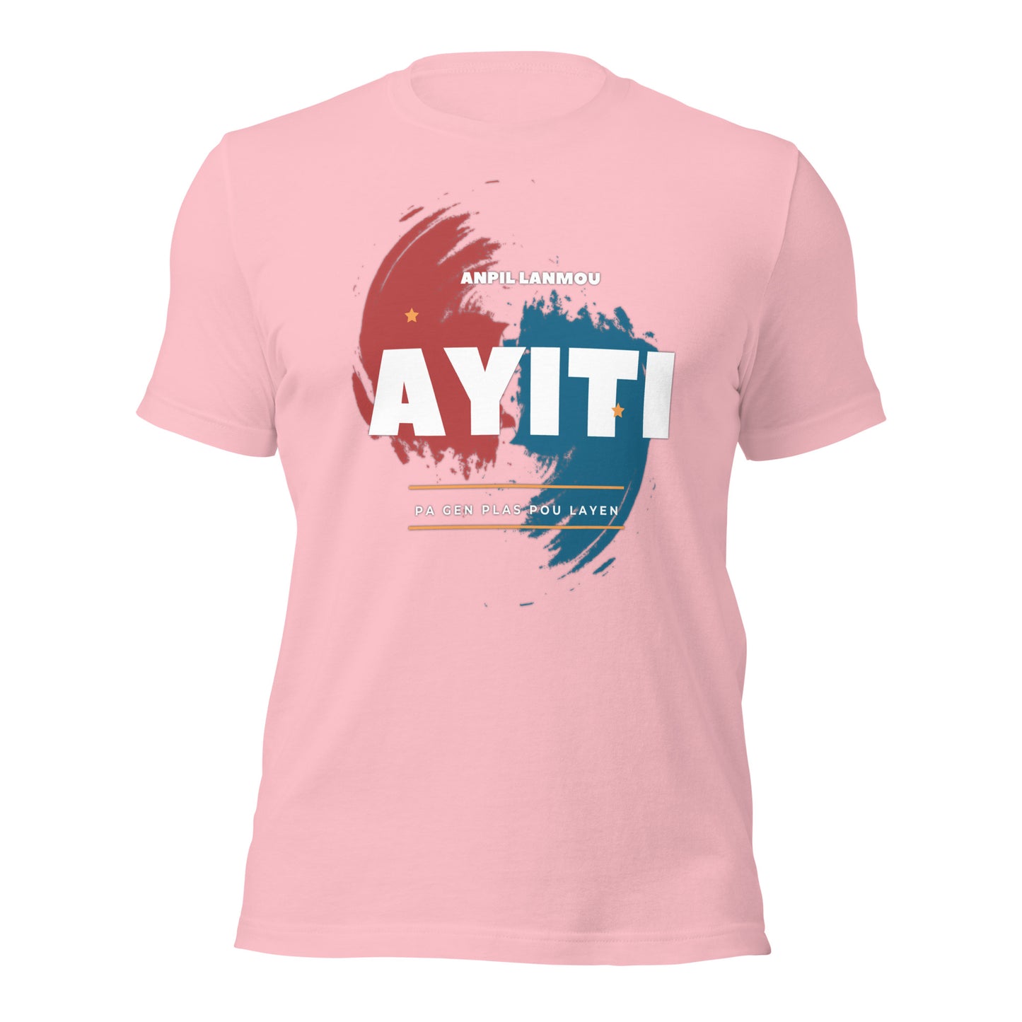 Ayiti Ble ak Wouj Unisex t-shirt