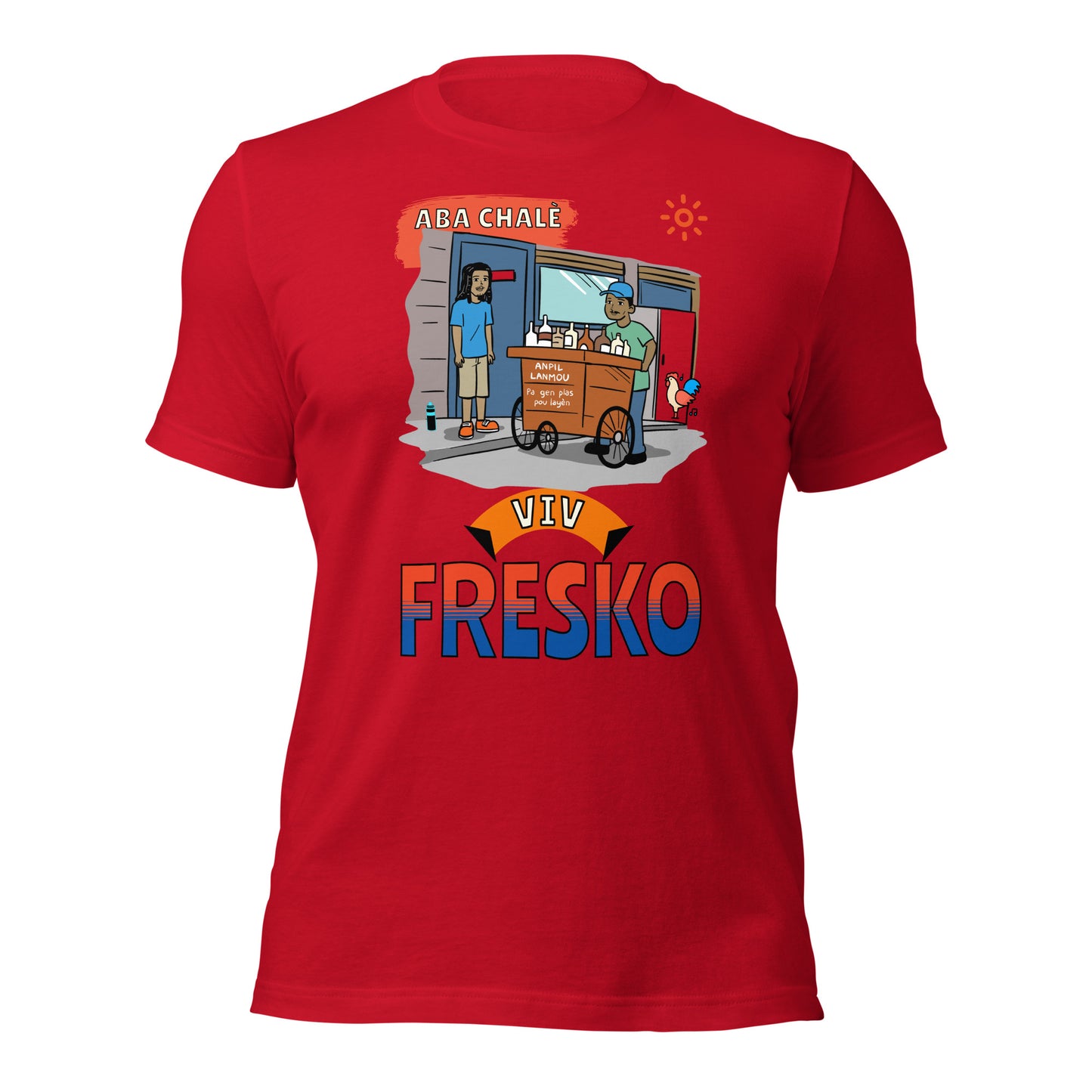 Haitian Fresko Unisex t-shirt