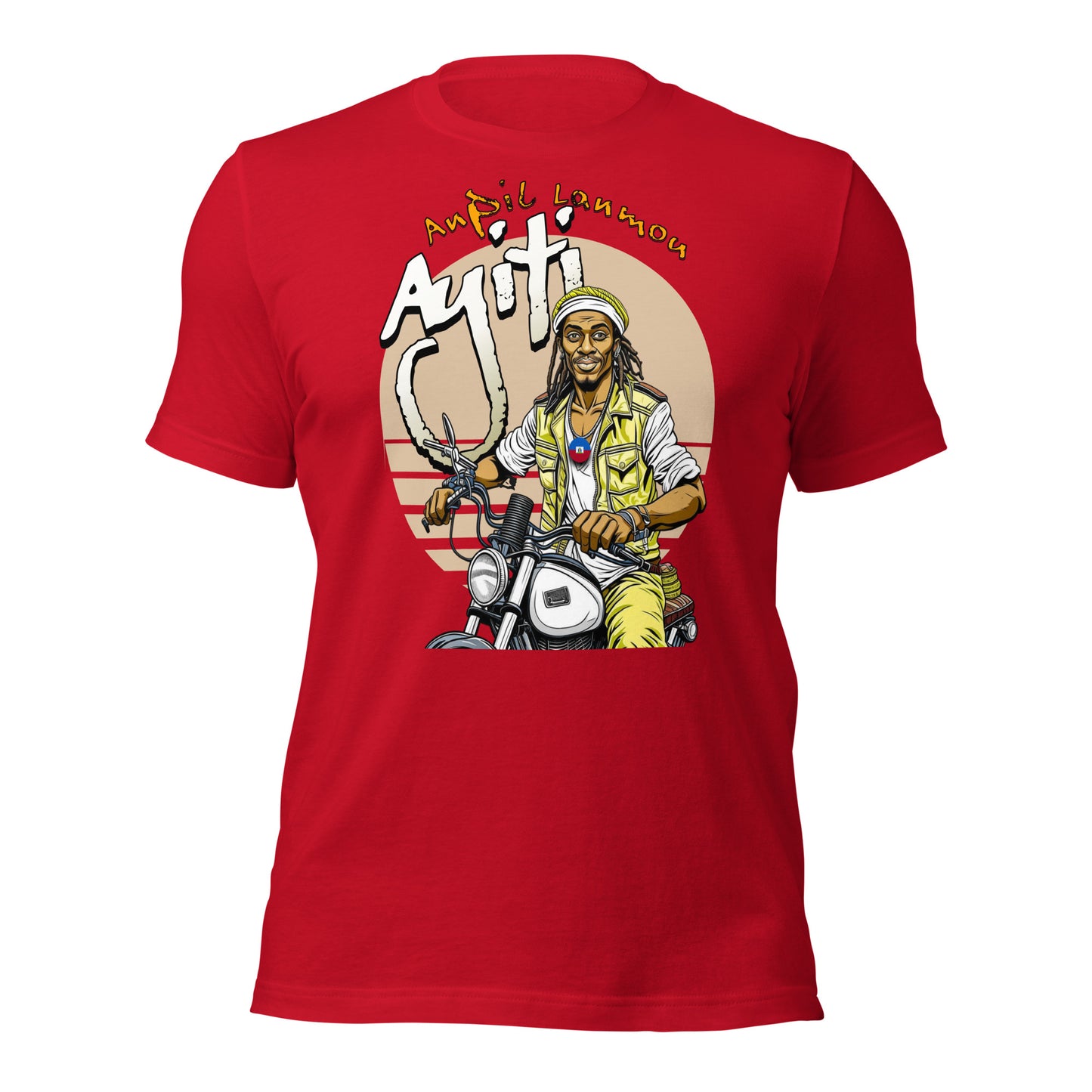 Ayiti Taksi Moto Unisex t-shirt