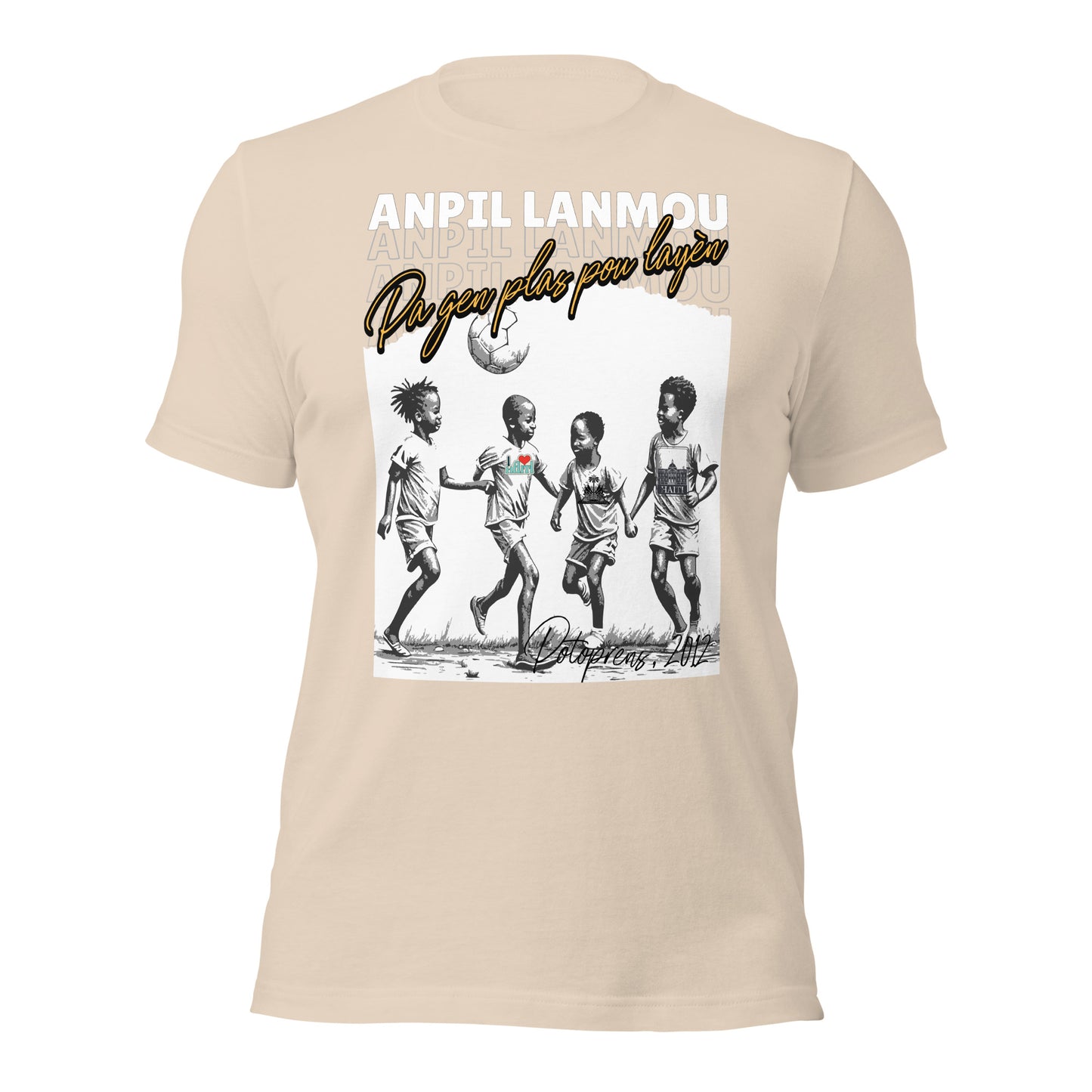 Potoprens 2012 Anpil Lanmou Unisex t-shirt