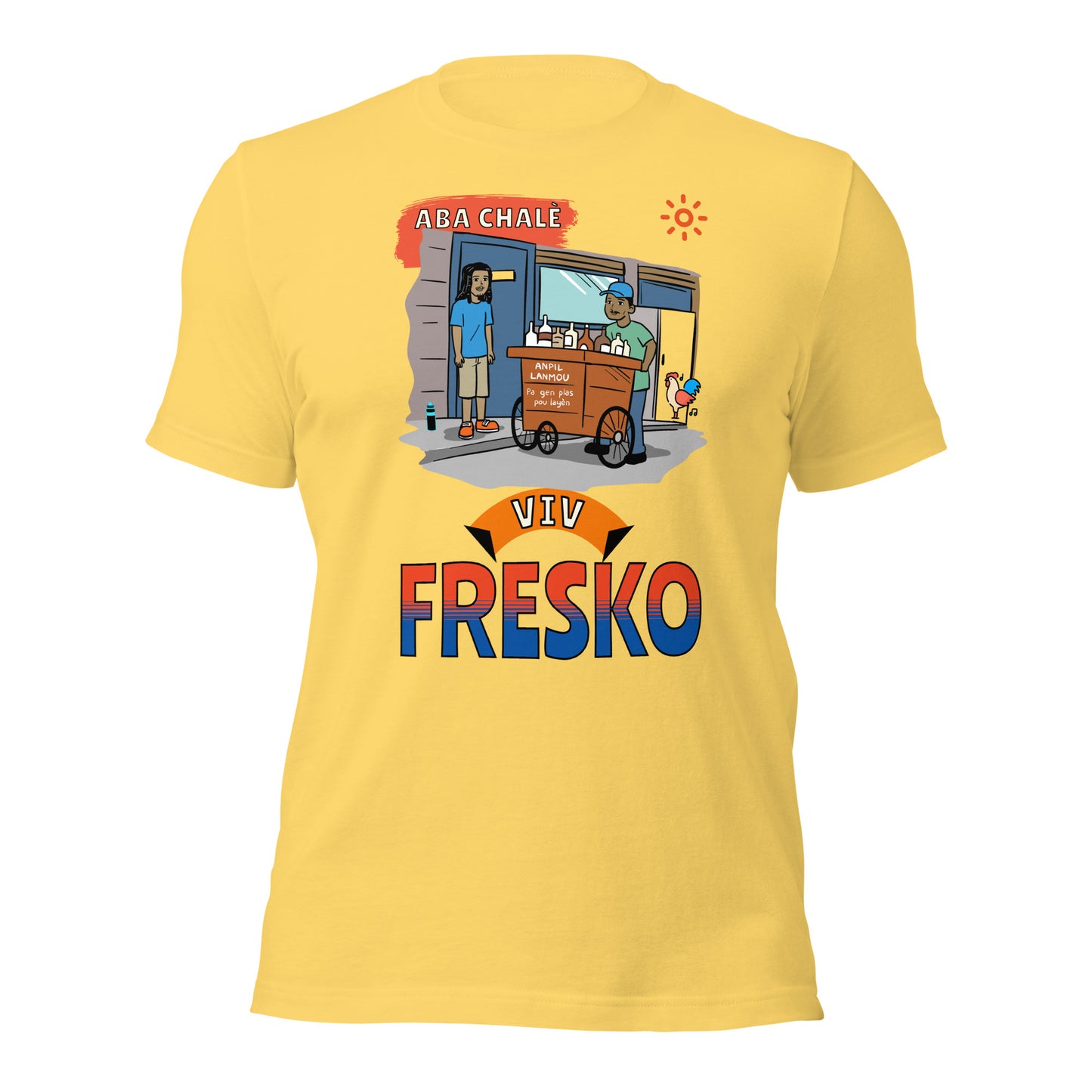 Haitian Fresko Unisex t-shirt