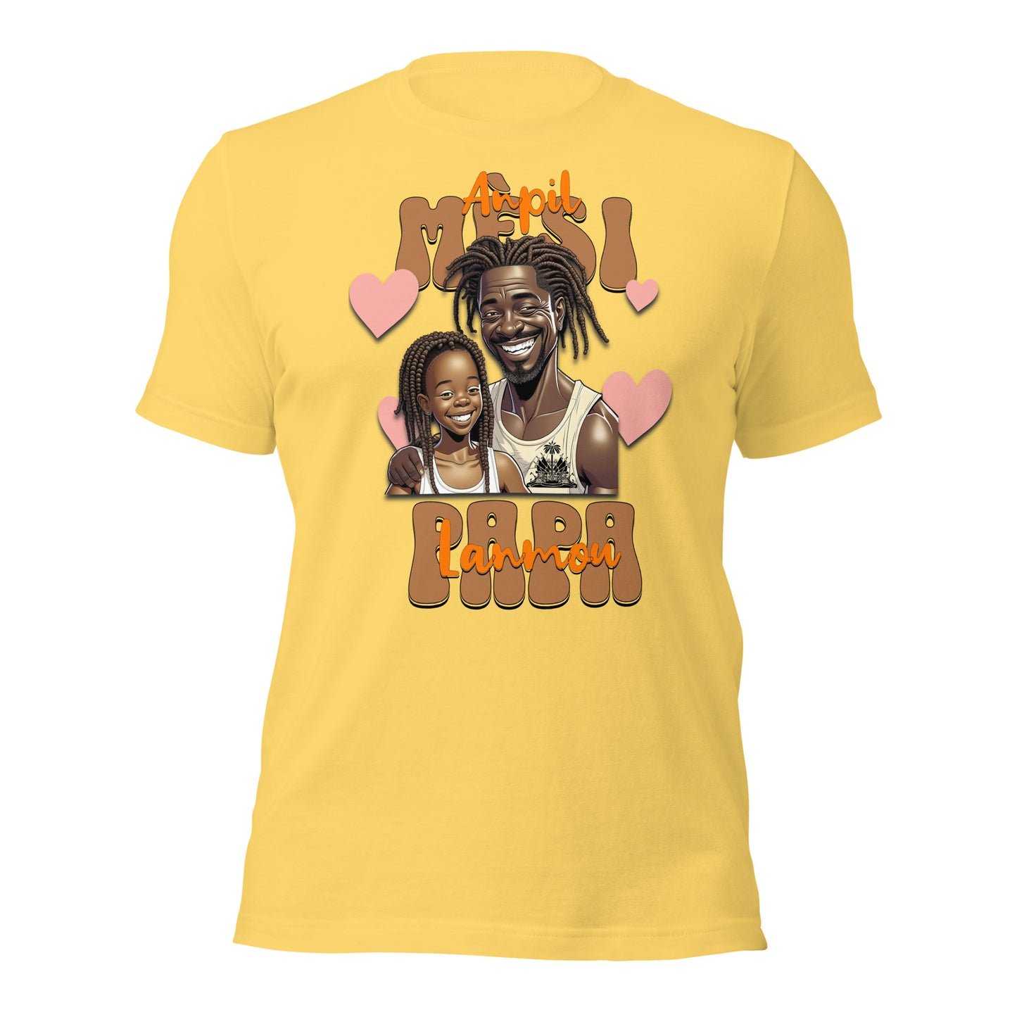 Haitian Dad Anpil Lanmou Unisex t-shirt