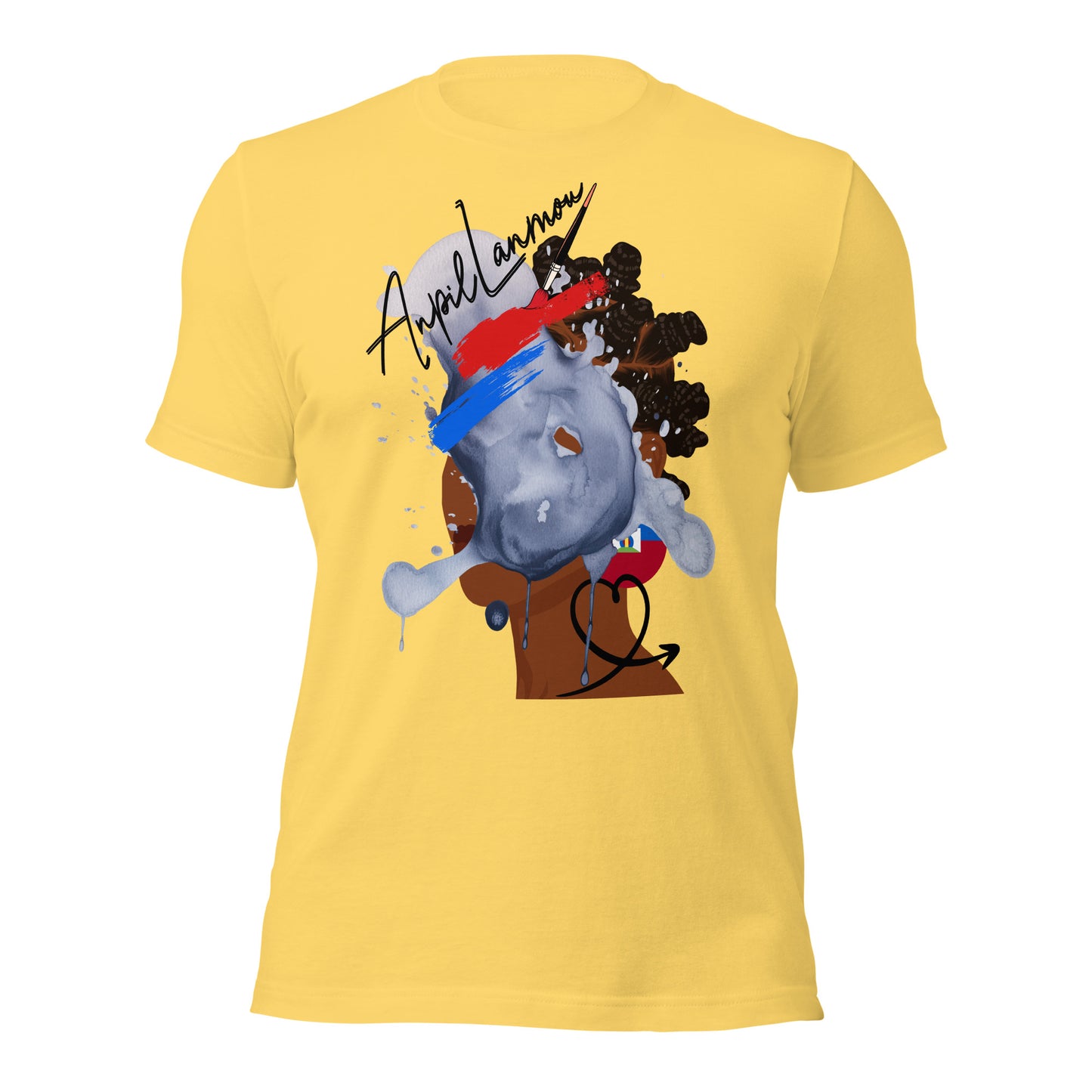 No Face Anpil Lanmou Unisex t-shirt