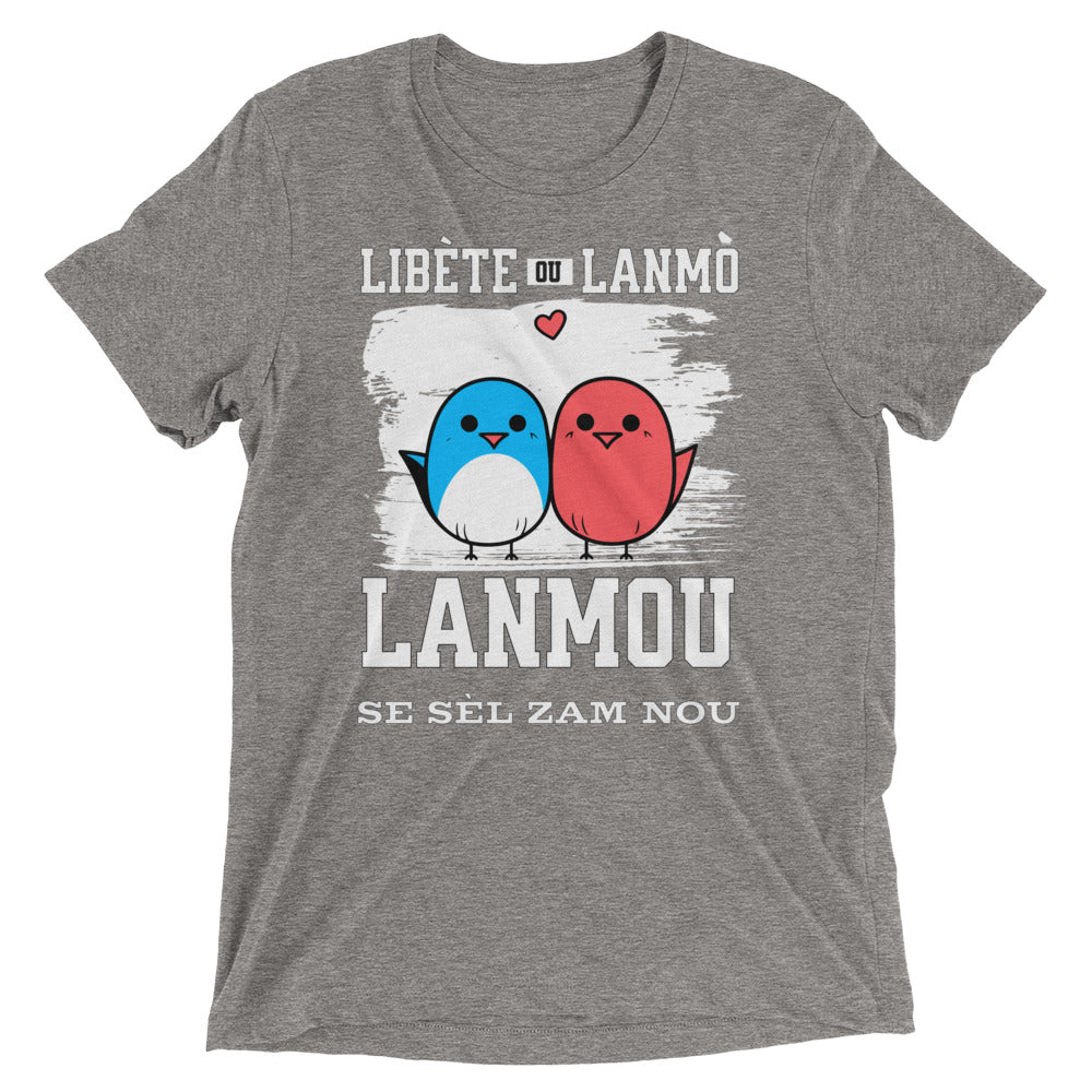 Libète ou lanmo Short sleeve t-shirt