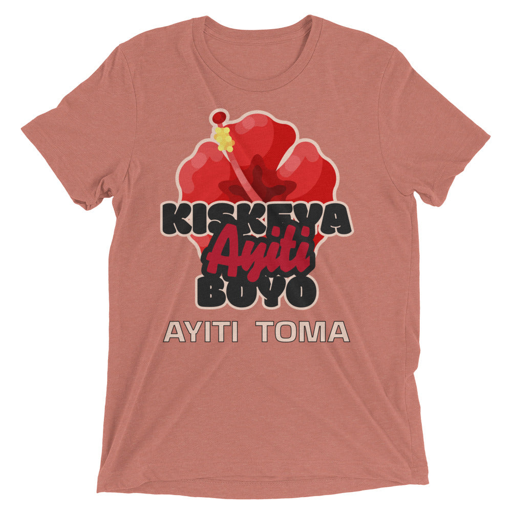 Ayiti Kiskeya Boyo Short sleeve t-shirt