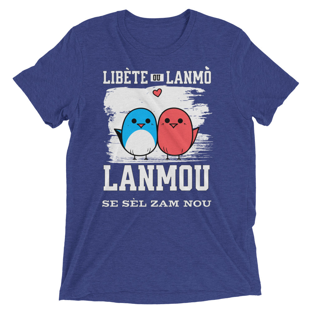 Libète ou lanmo Short sleeve t-shirt