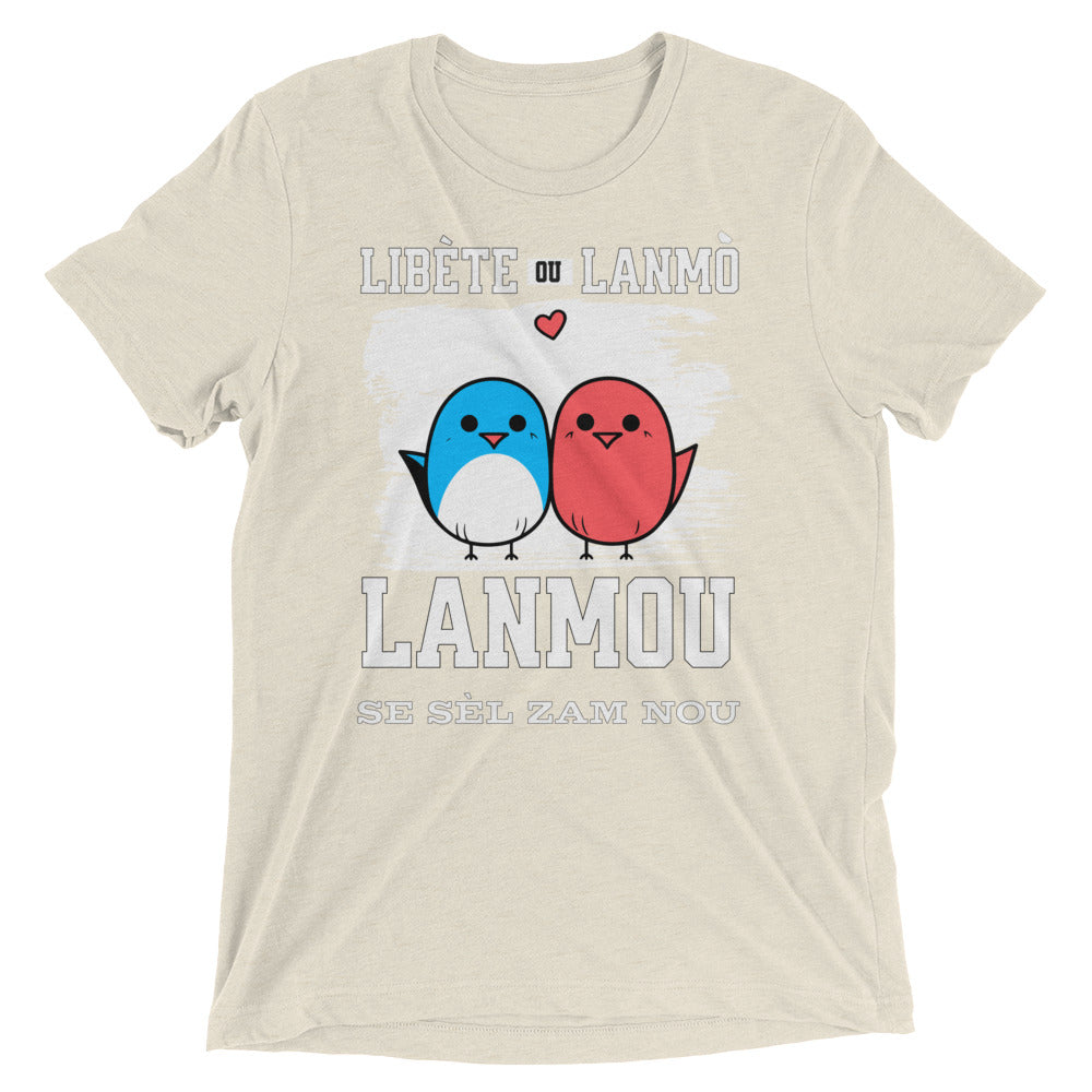 Libète ou lanmo Short sleeve t-shirt