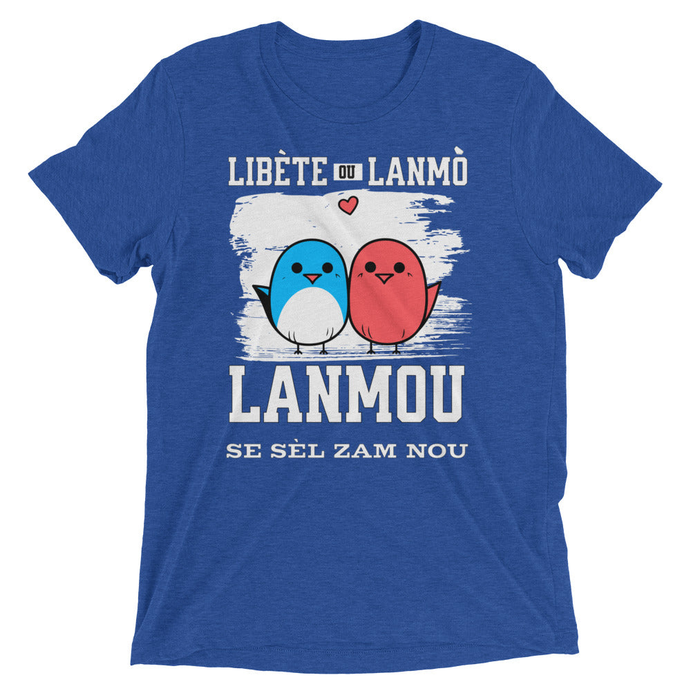 Libète ou lanmo Short sleeve t-shirt