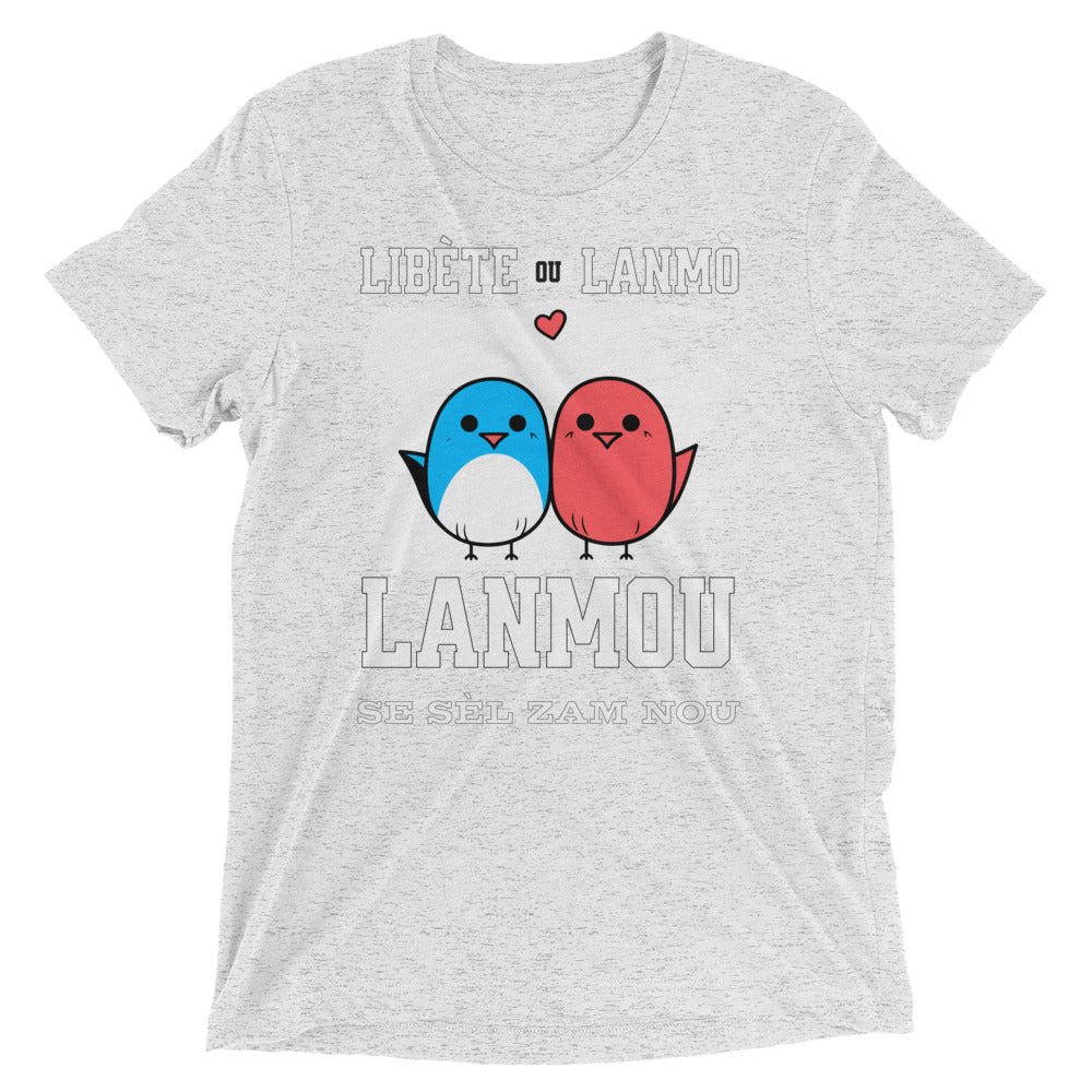 Libète ou lanmo Short sleeve t-shirt