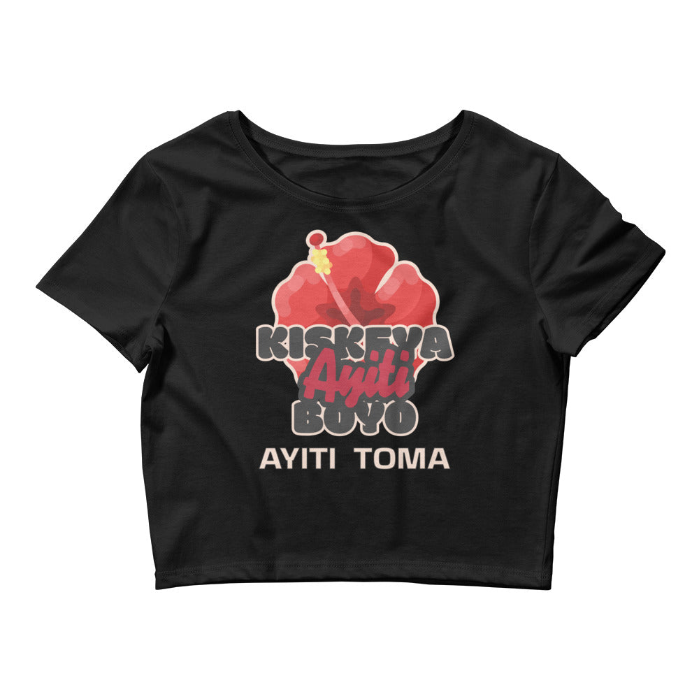 AYITI KISKEYA BOYO Women’s Crop Tee