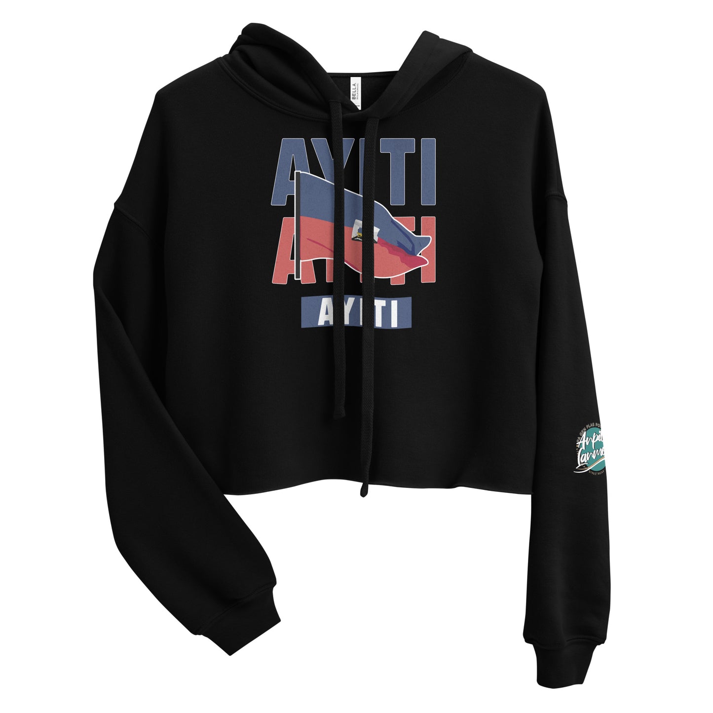 Ayiti 3X Crop Hoodie