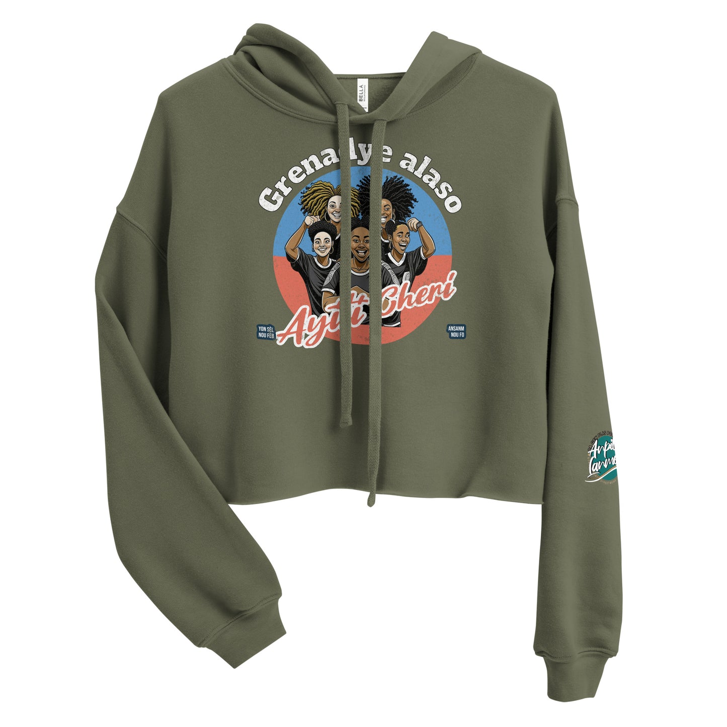 Grenadye alaso Crop Hoodie