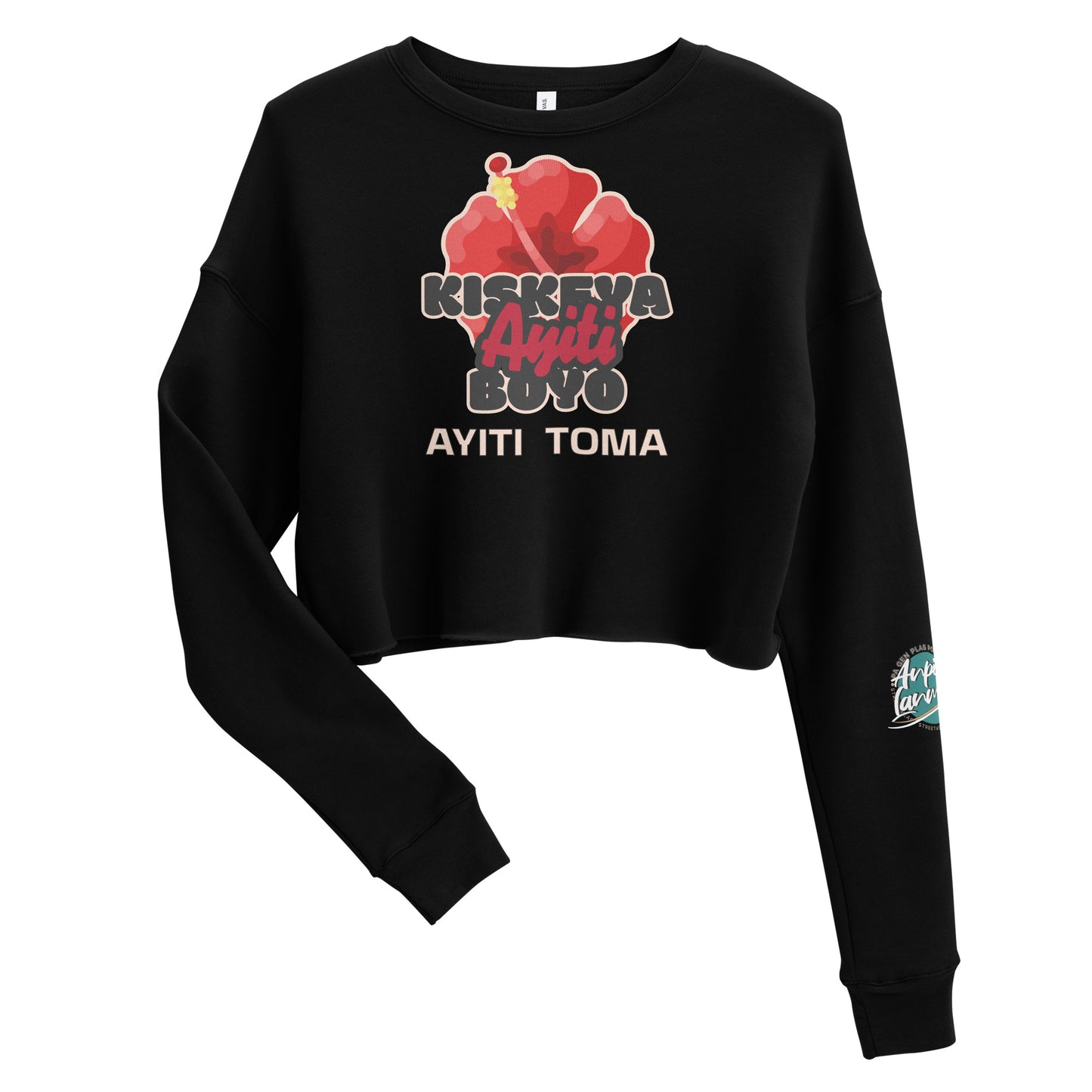 Ayiti Kiskeya Boyo Crop Sweatshirt