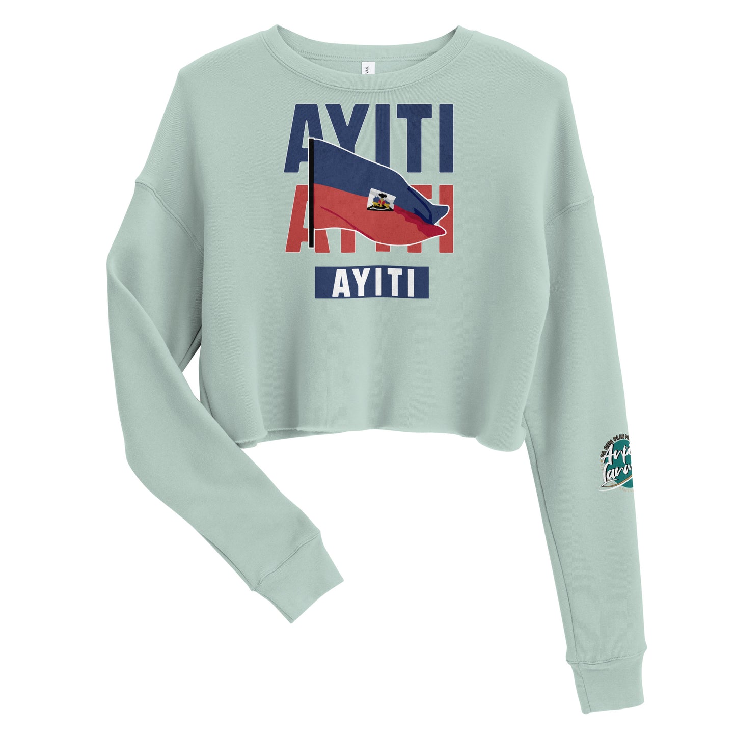 Ayiti 3X Crop Sweatshirt