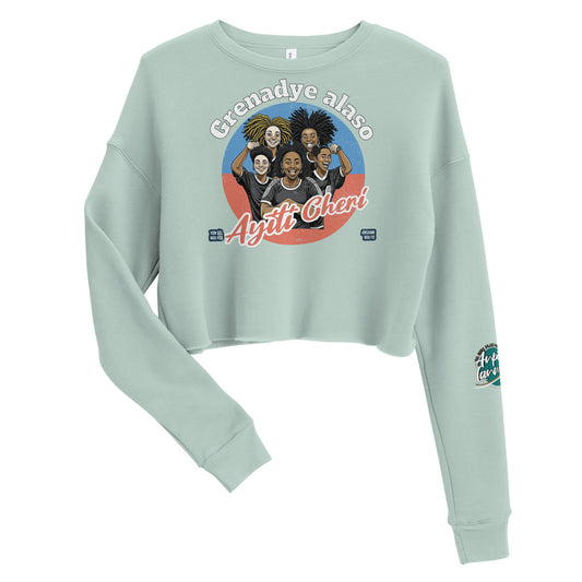 Grenadye alaso Crop Sweatshirt